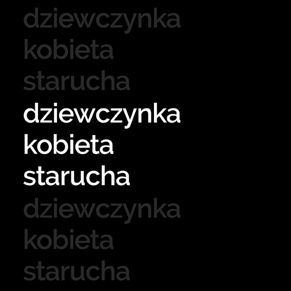 Aleksandra Łada, Dziewczyna, Kobieta, Starucha /III r. Grafika