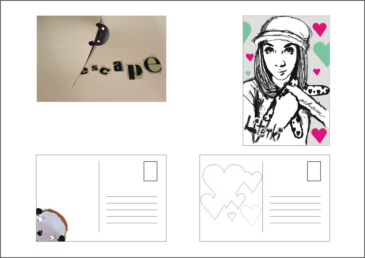 Agata Pokorna Projekt kartki