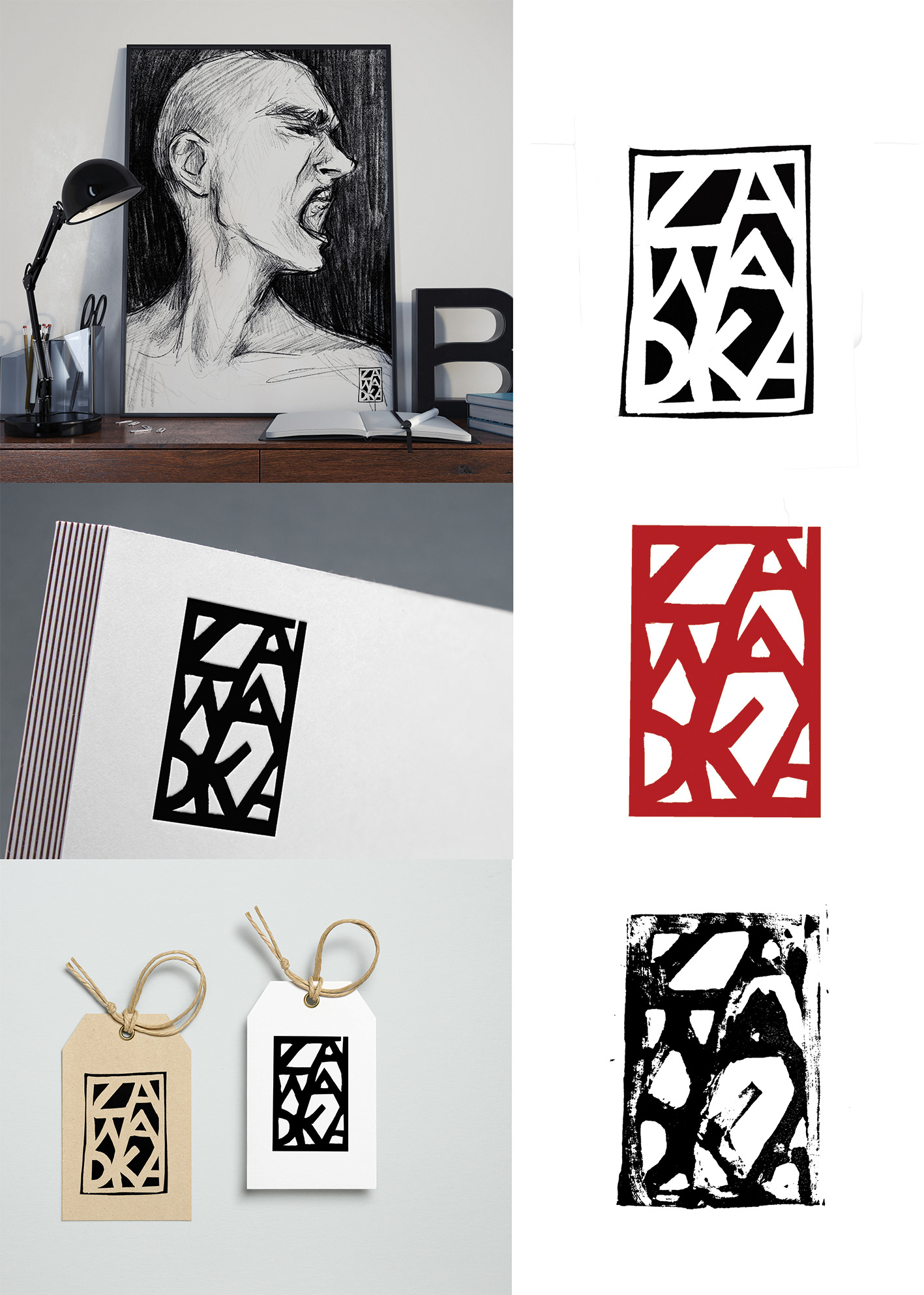 Martyna Zawadka, identyfikacja dla siebie /III r. Grafika