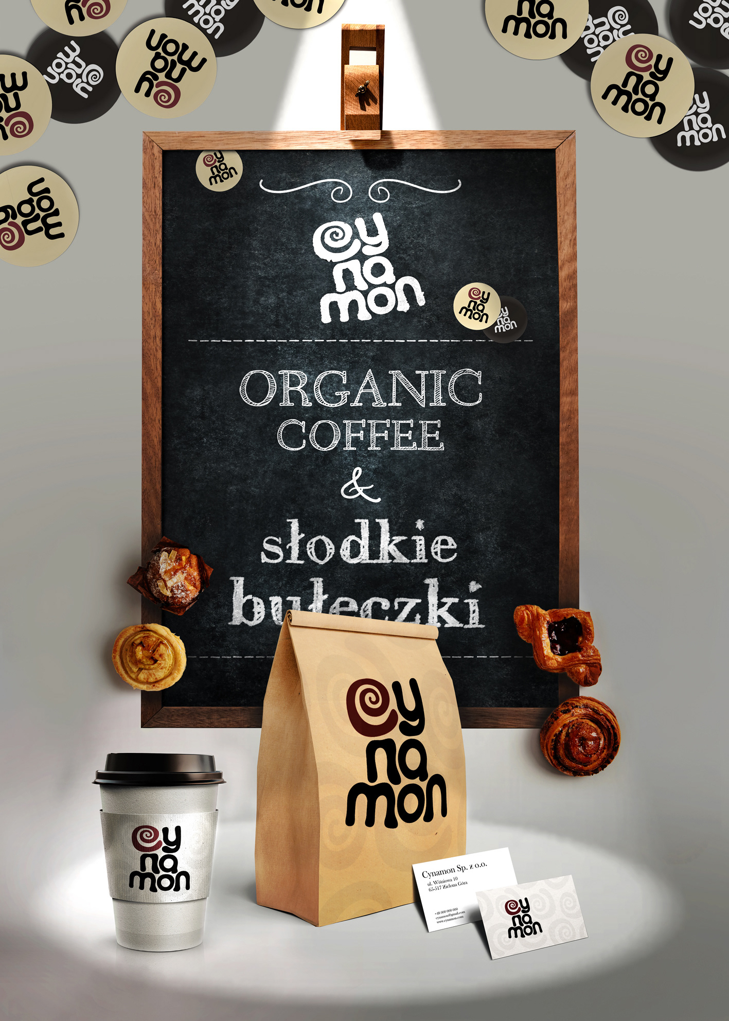 Viyaleta Hapaniuk, II r. Grafika, Identyfikacja dla Cynamon