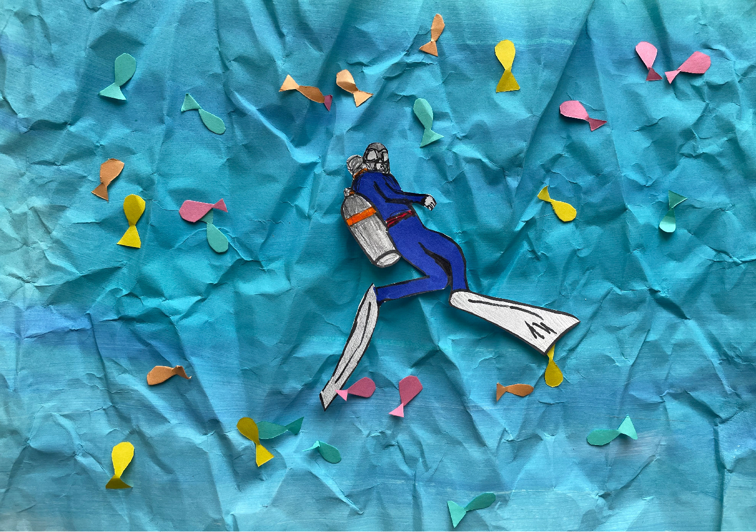 Anita Ziułczyk Niczego nie zgubiłem, nieczego nie znalazłem, cykl ilustracji, I r. SW mgr