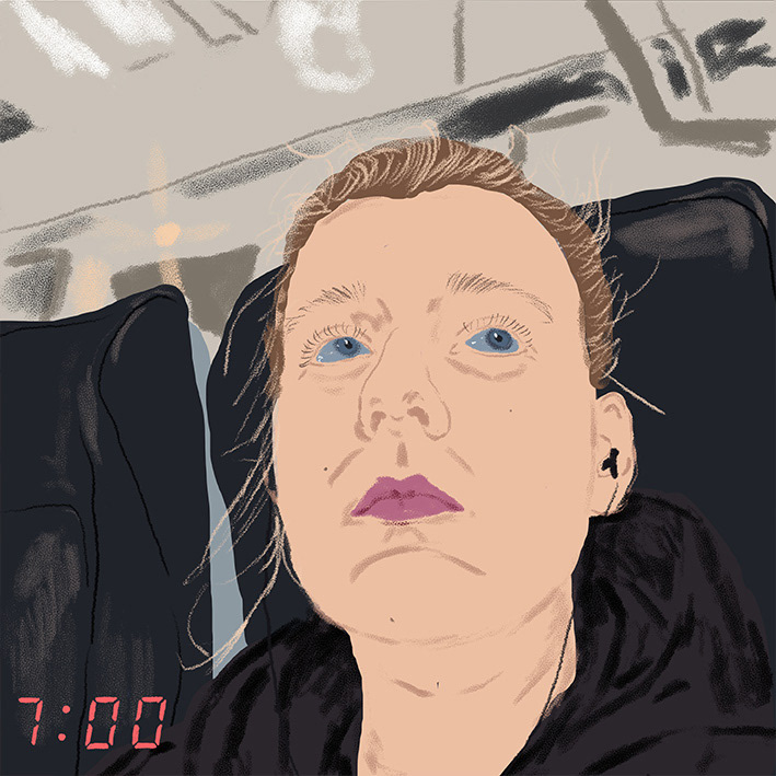 Patrycja Pustelny, Kolejny dzień /II r. Grafika
