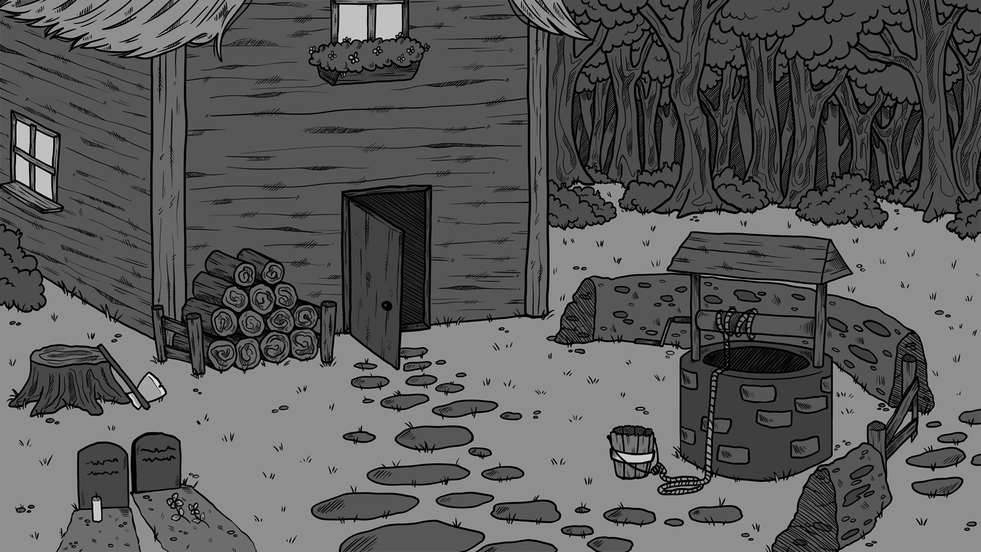 Martyna Mazur, I r. SW mgr, Projekt do gry The Witching Hour