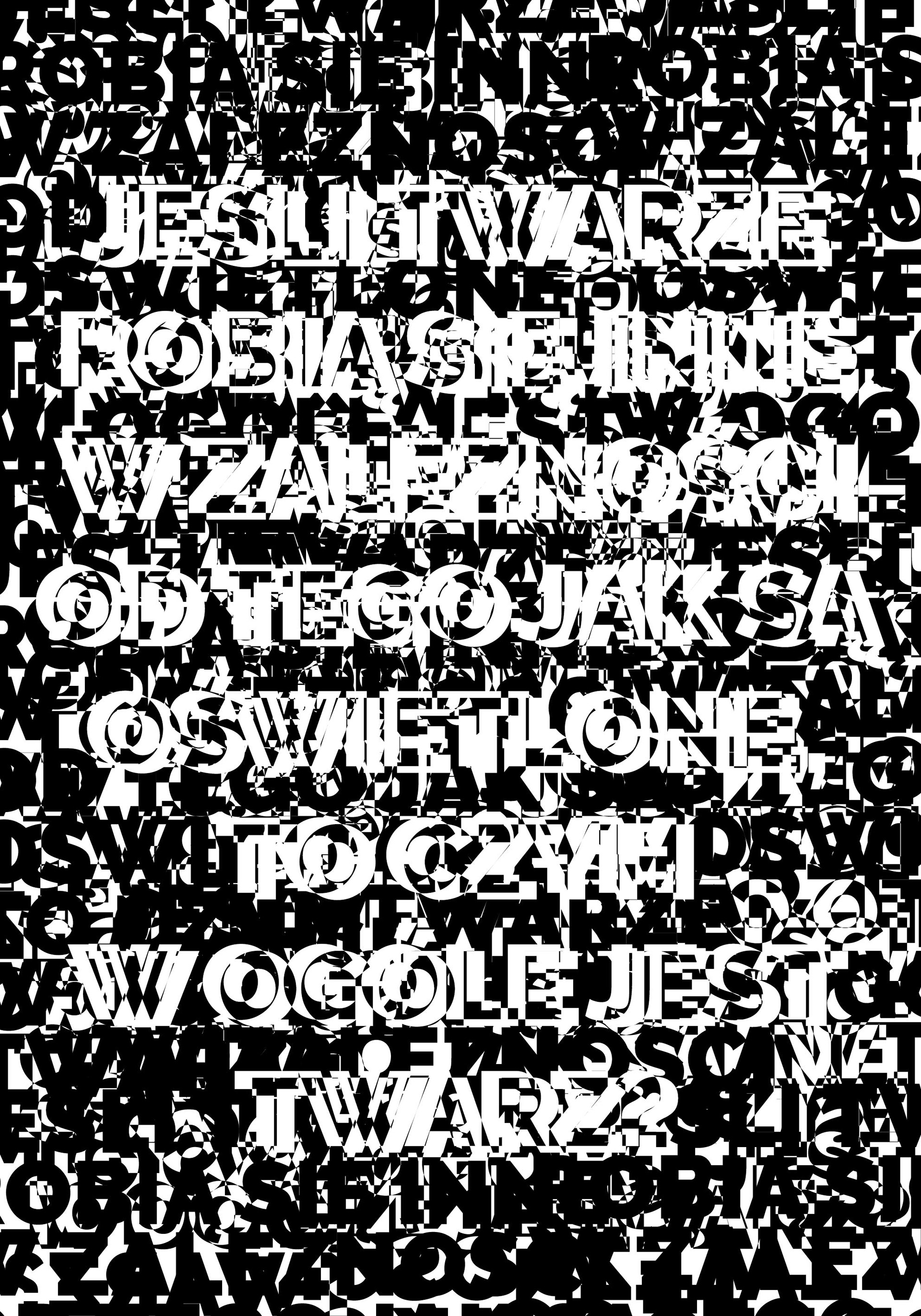 Alicja Łata, Plakat typograficzny /III r. Grafika