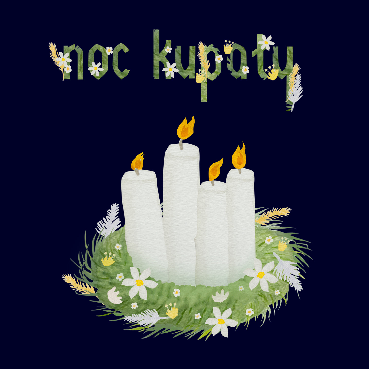 Zuzanna Paszkowska, II r. SW mgr, Noc Kupały ilustracje