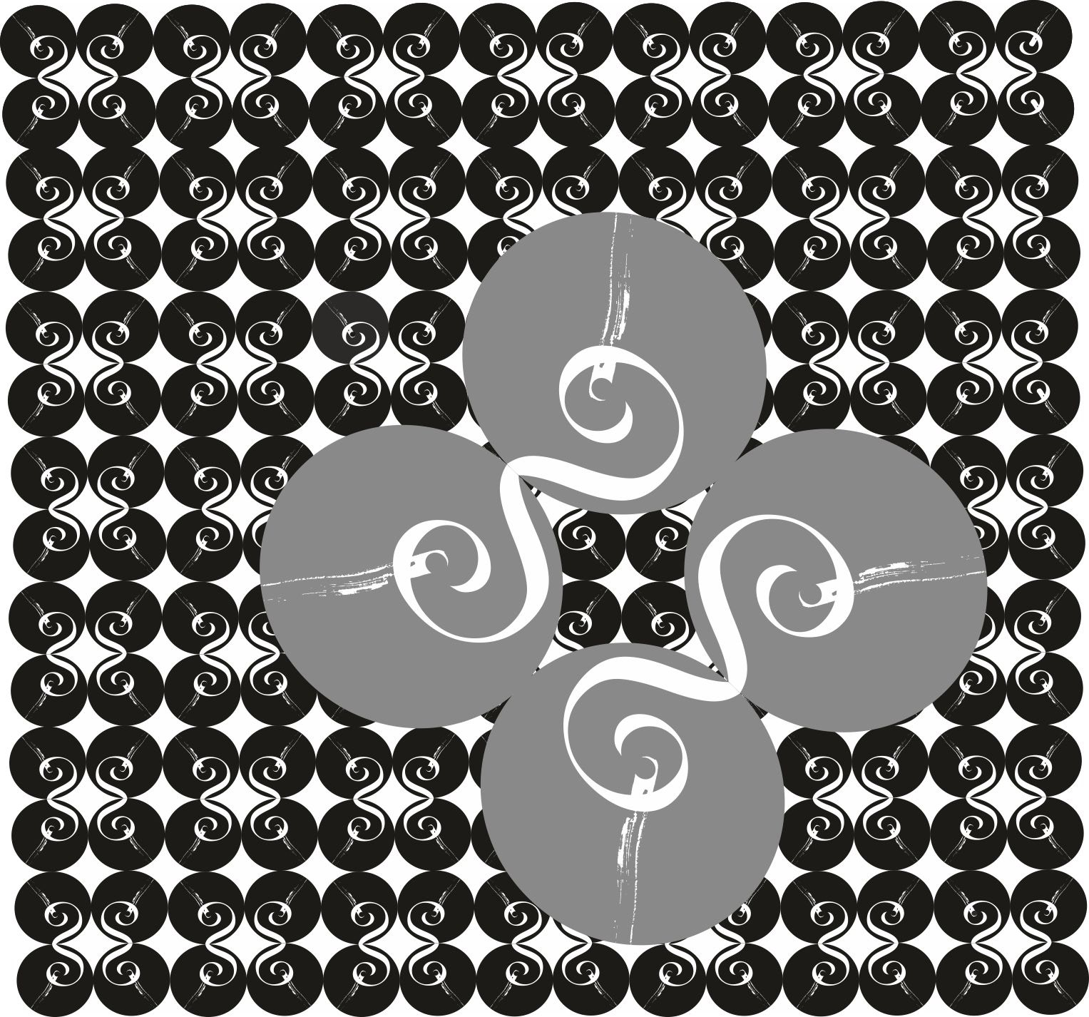 Iwona Stelmaszczyk Monogram kompozycja