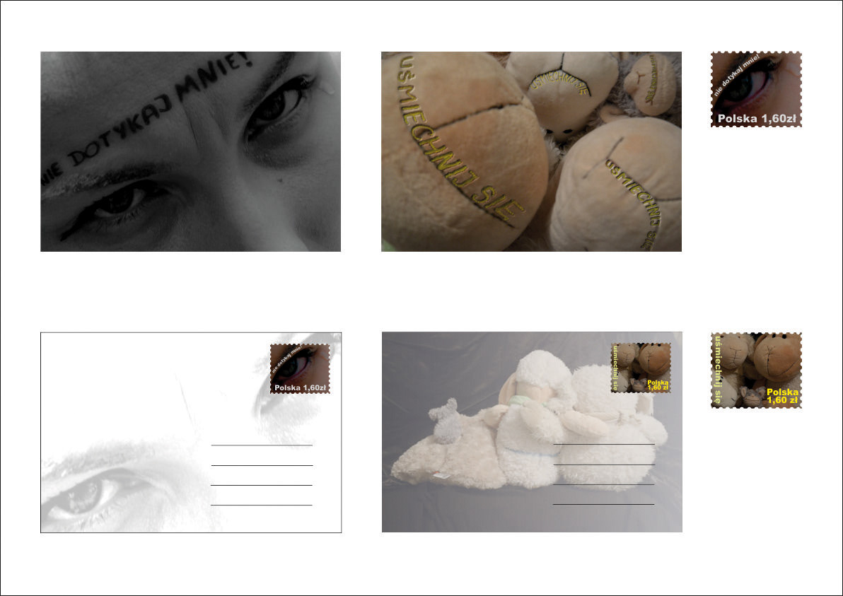 Julia Sotkiewicz Projekt pocztówki