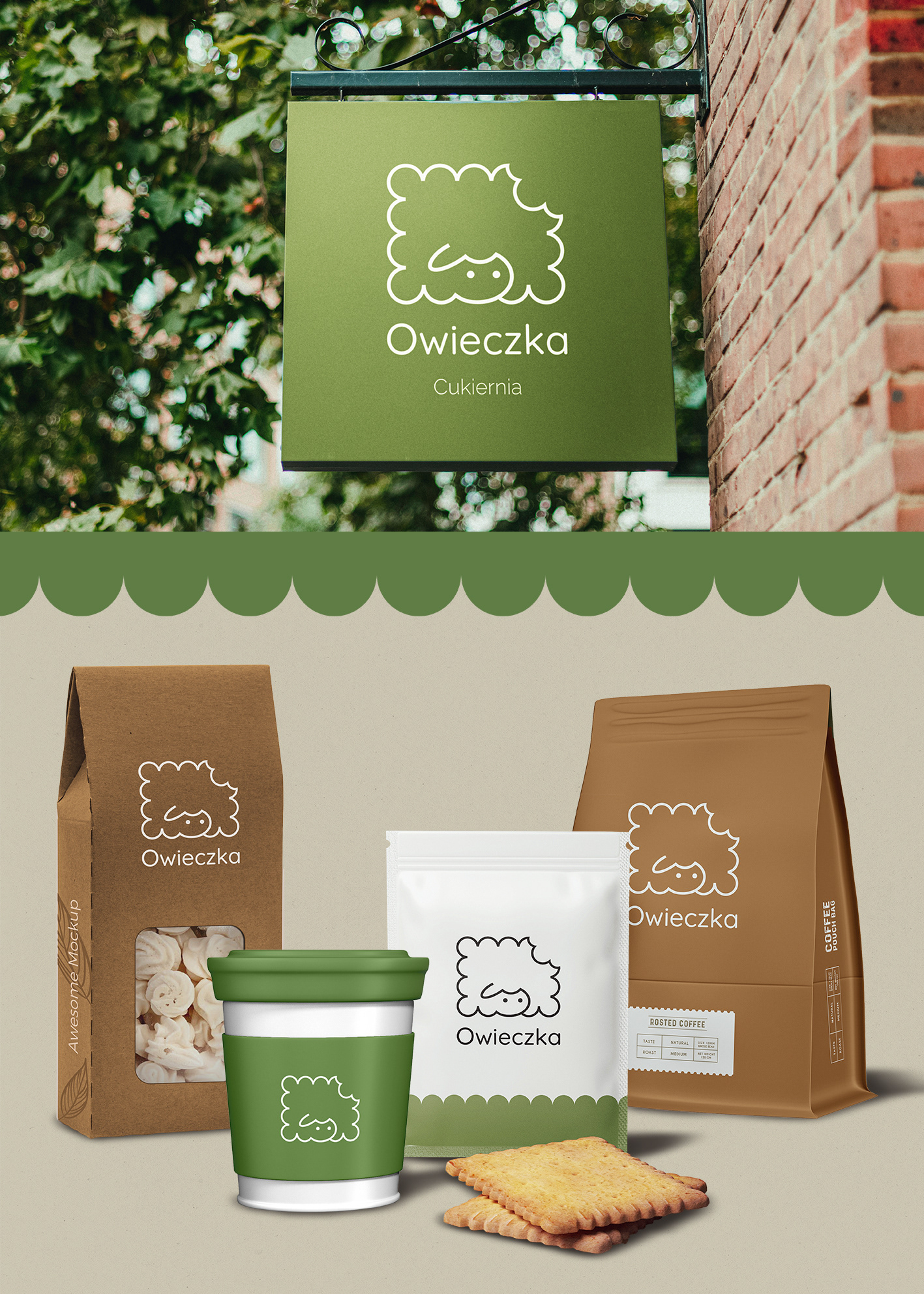 Alicja Jędrasik, II r. Grafika, Identyfikacja dla Owieczka