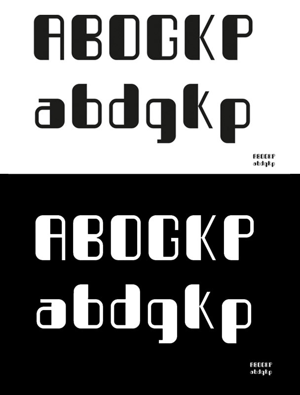 Anna Roszkowska, Projekt liter