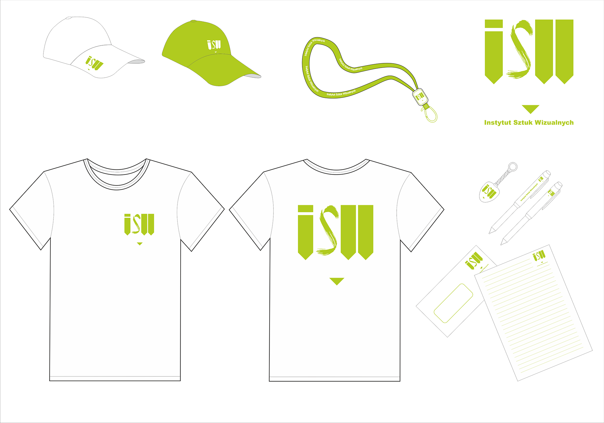 Michał Kowalski Projekt identyfikacji wizualizacja