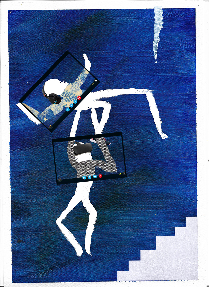 Zuzanna Paszkowska Wszyscy Osobno, Ilustracje do książki, III r. Grafika