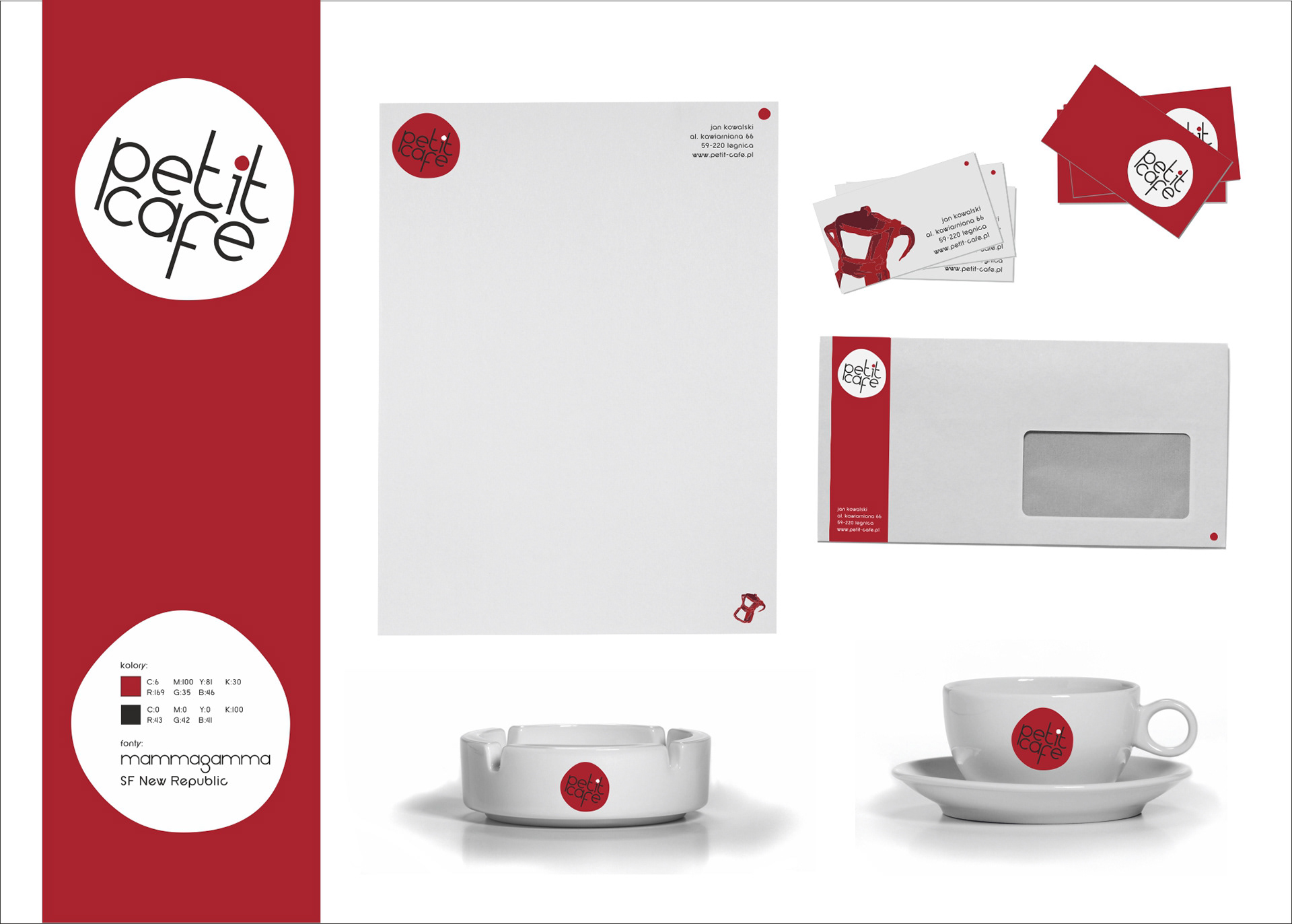 Magda Hipner Projekt identyfikacji wizualizacja