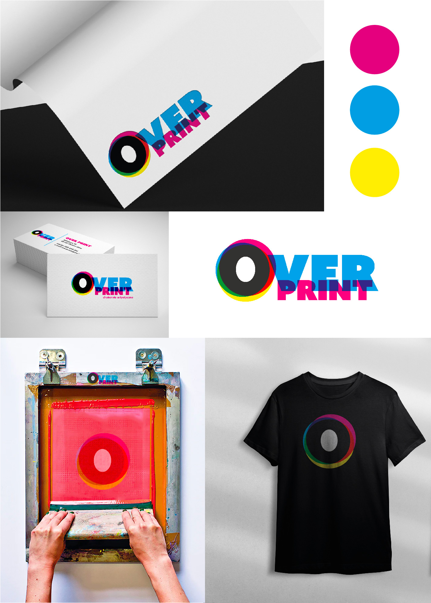 Oliwia Korejwo, II r. Grafika, Identyfikacja dla Over Print