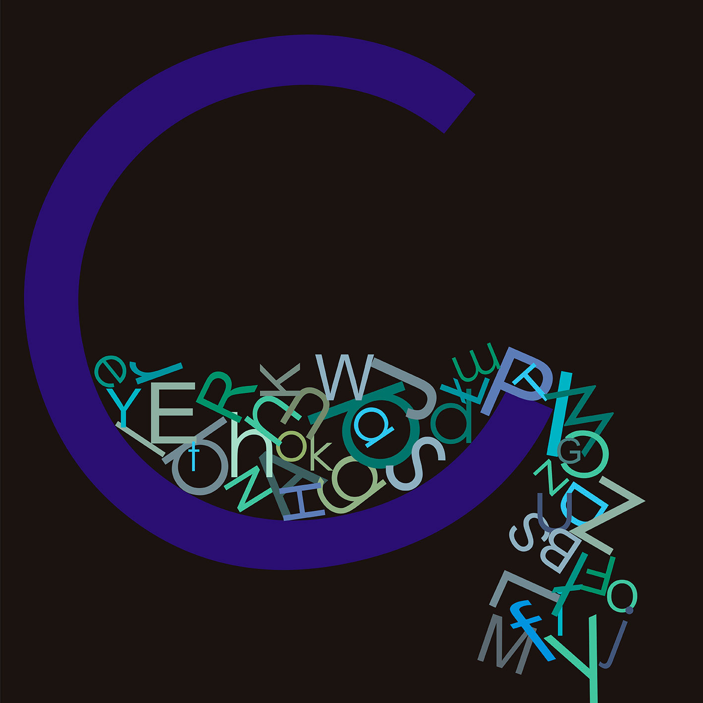 Agata Rowecka Kompozycja liternicza