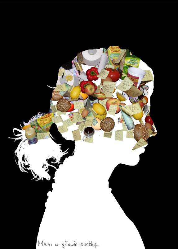 Bernarda Gołąb, Plakat „Mam w głowie pustkę”