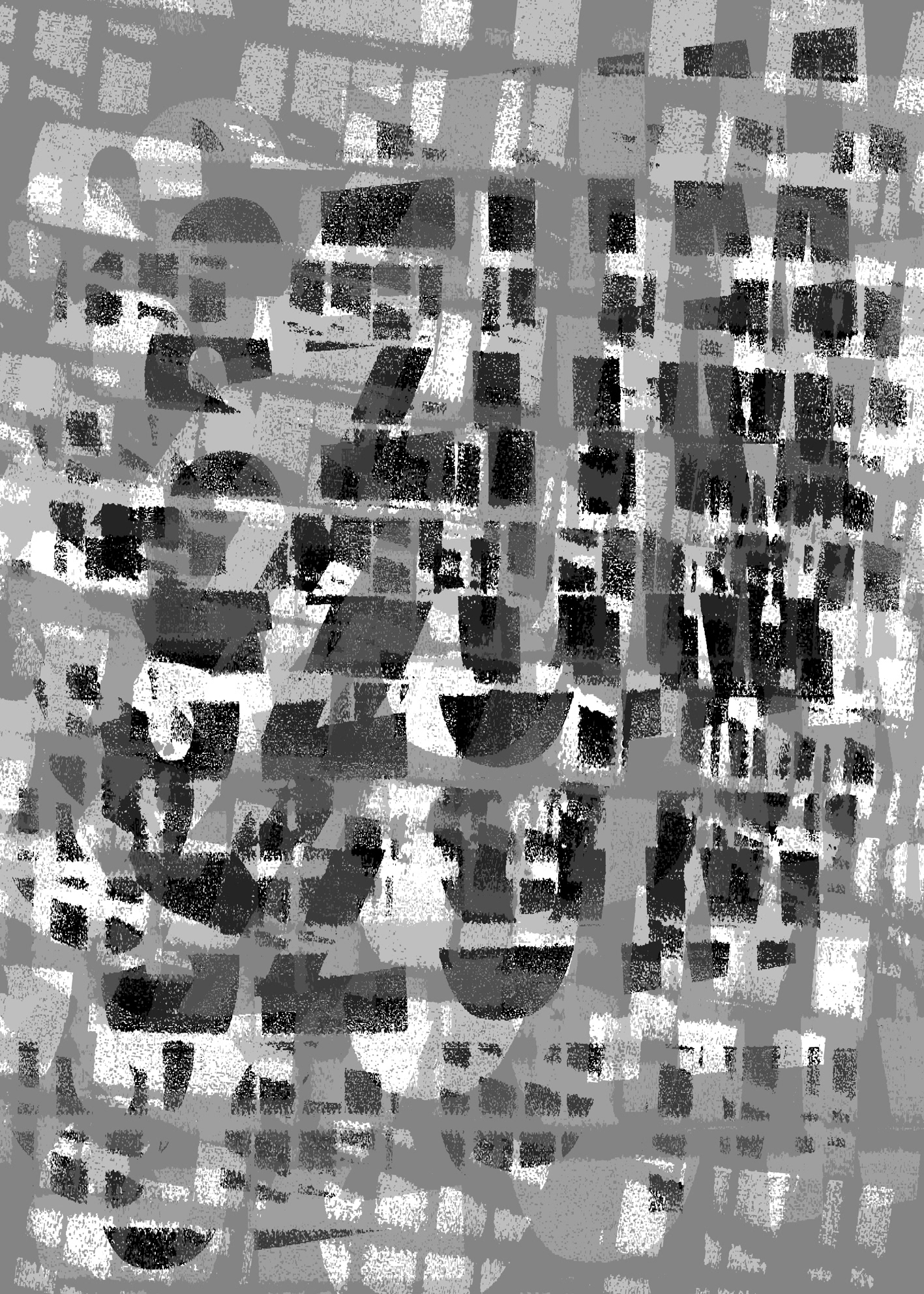 Agnieszka Wiktor-Konopka II r. SW, Szum, plakat typograficzny