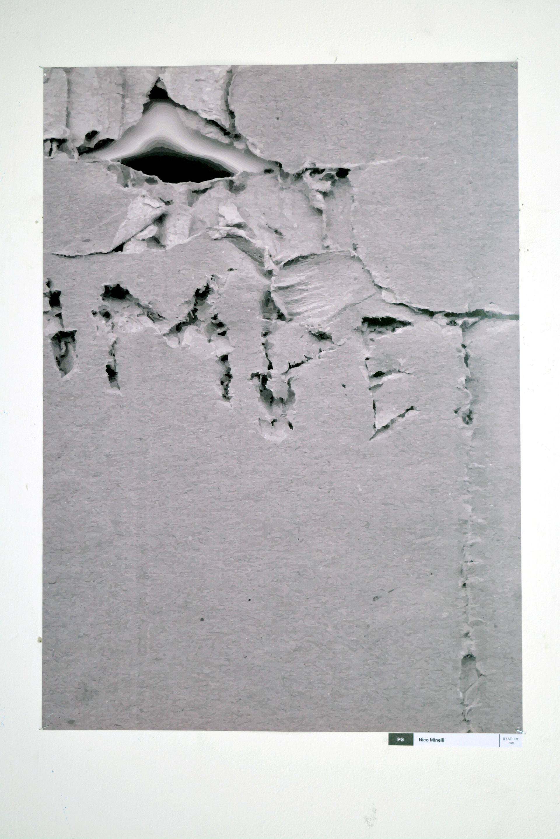 II rok Sztuki Wizualne, plakat typograficzny