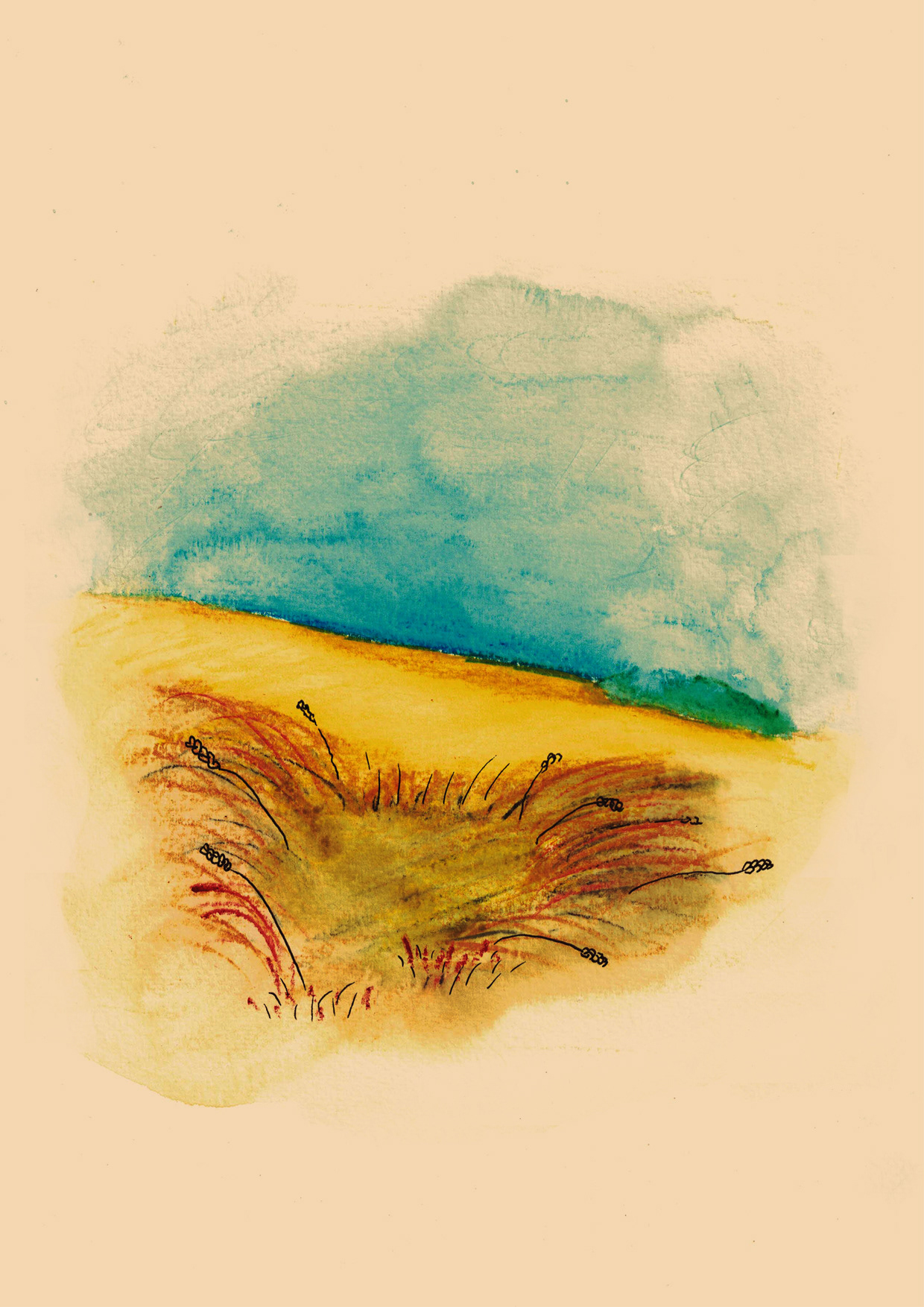 Alicja Łata Ilustracje do wiersza o rycerzu, II r. Grafika