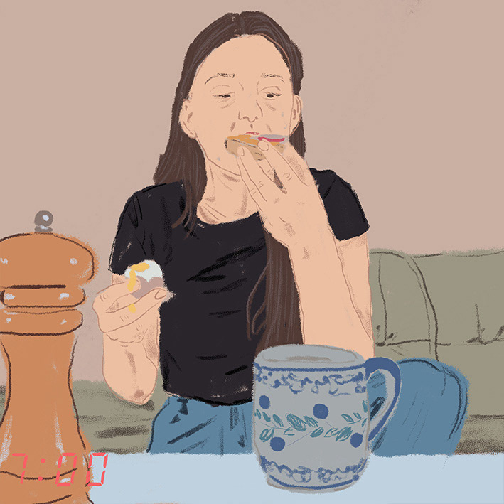 Patrycja Pustelny, Kolejny dzień /II r. Grafika