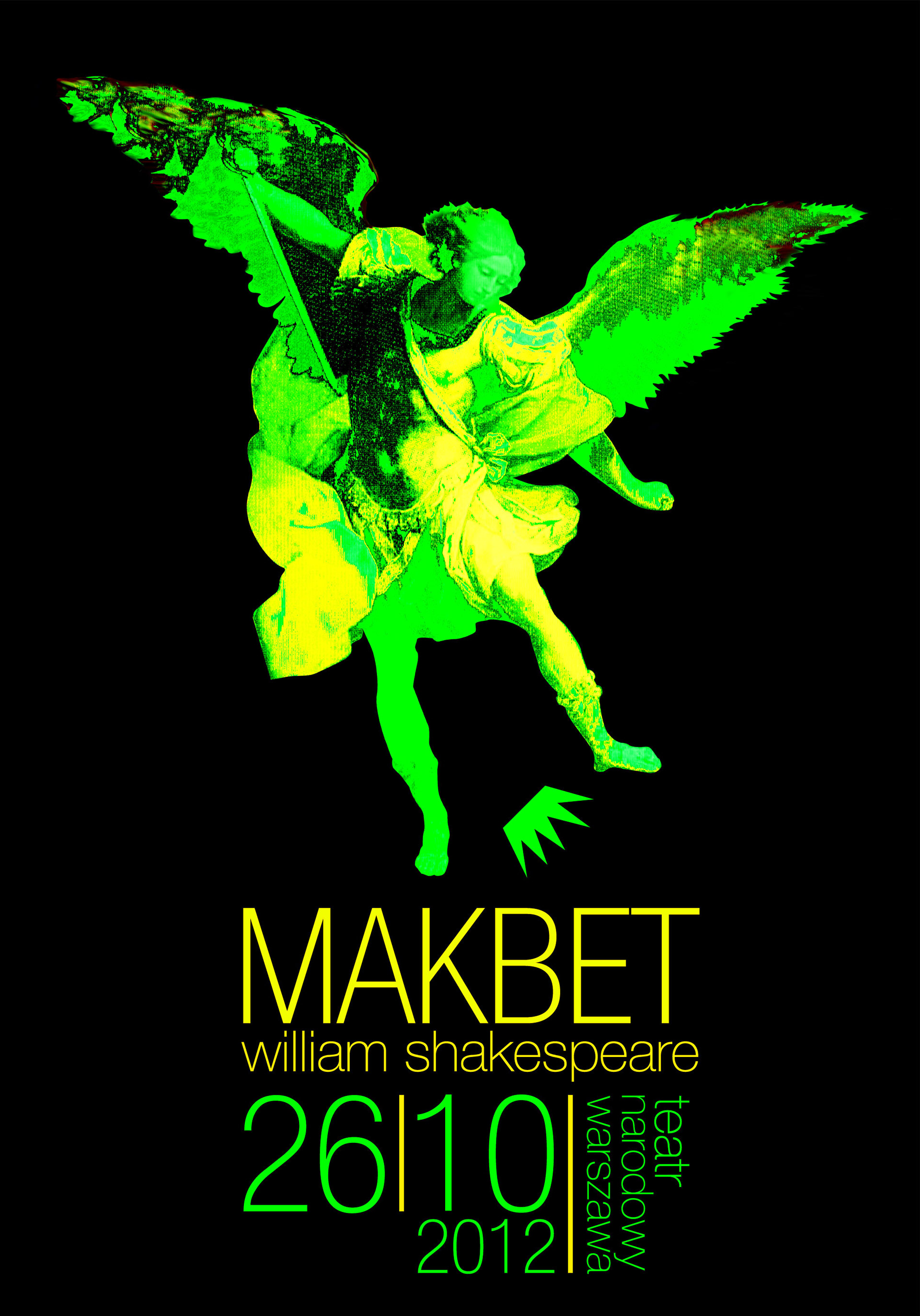 Natalia Sydor Plakat teatralny