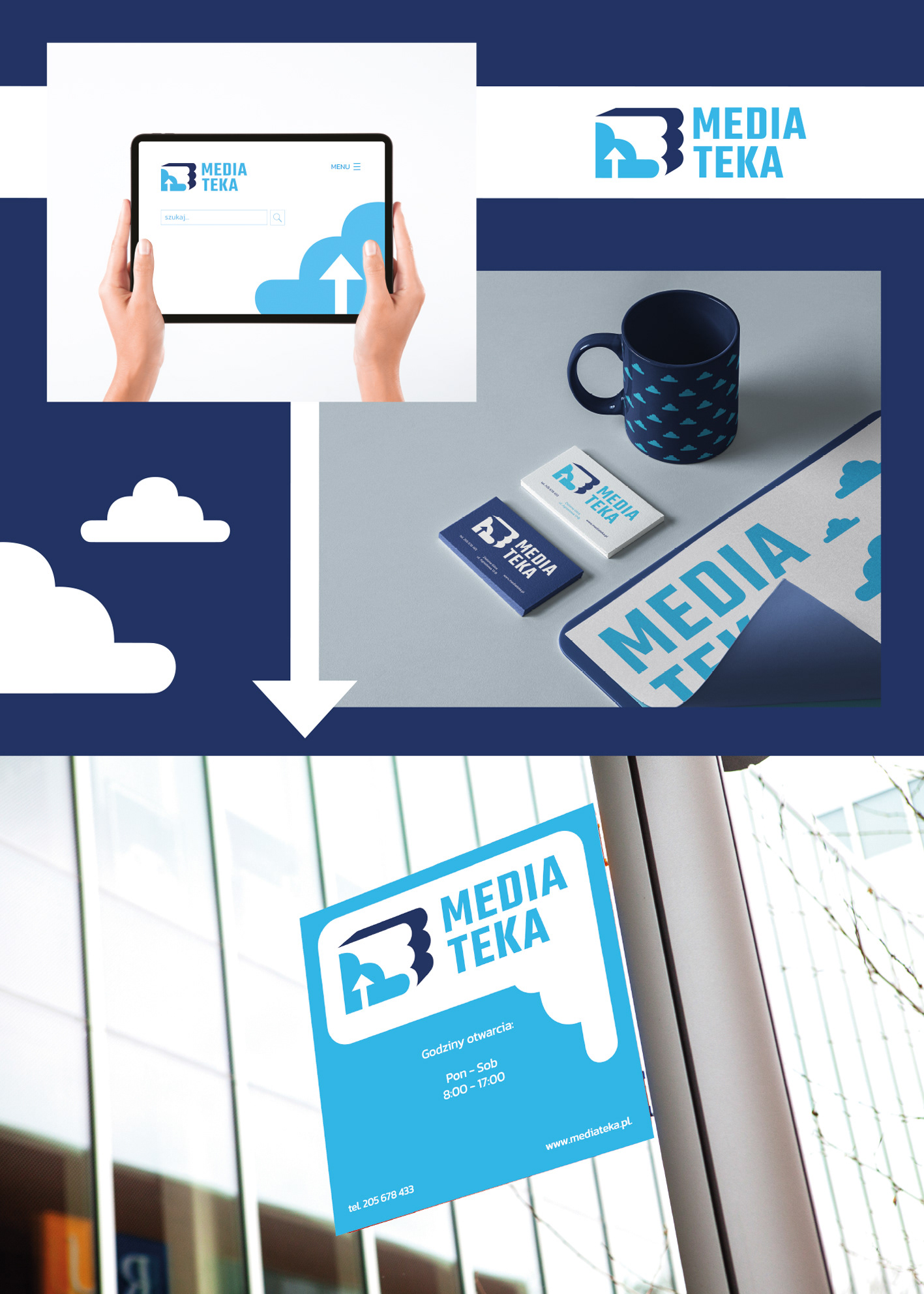 Martyna Wojciechowska, II r. Grafika, Identyfikacja dla Mediateka