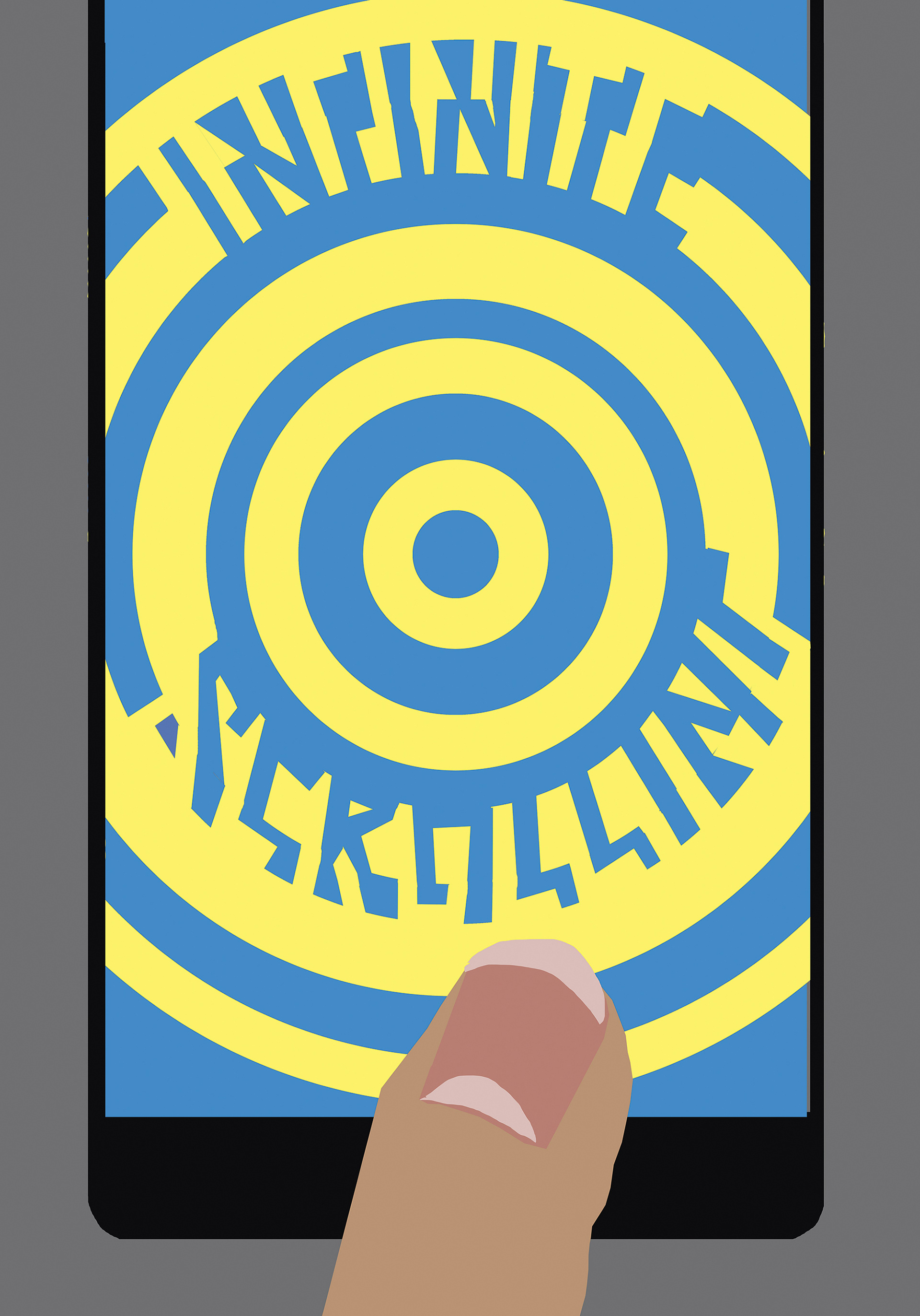 Kinga Tamul Plakat Infinite scrolling/ II r. Grafika/