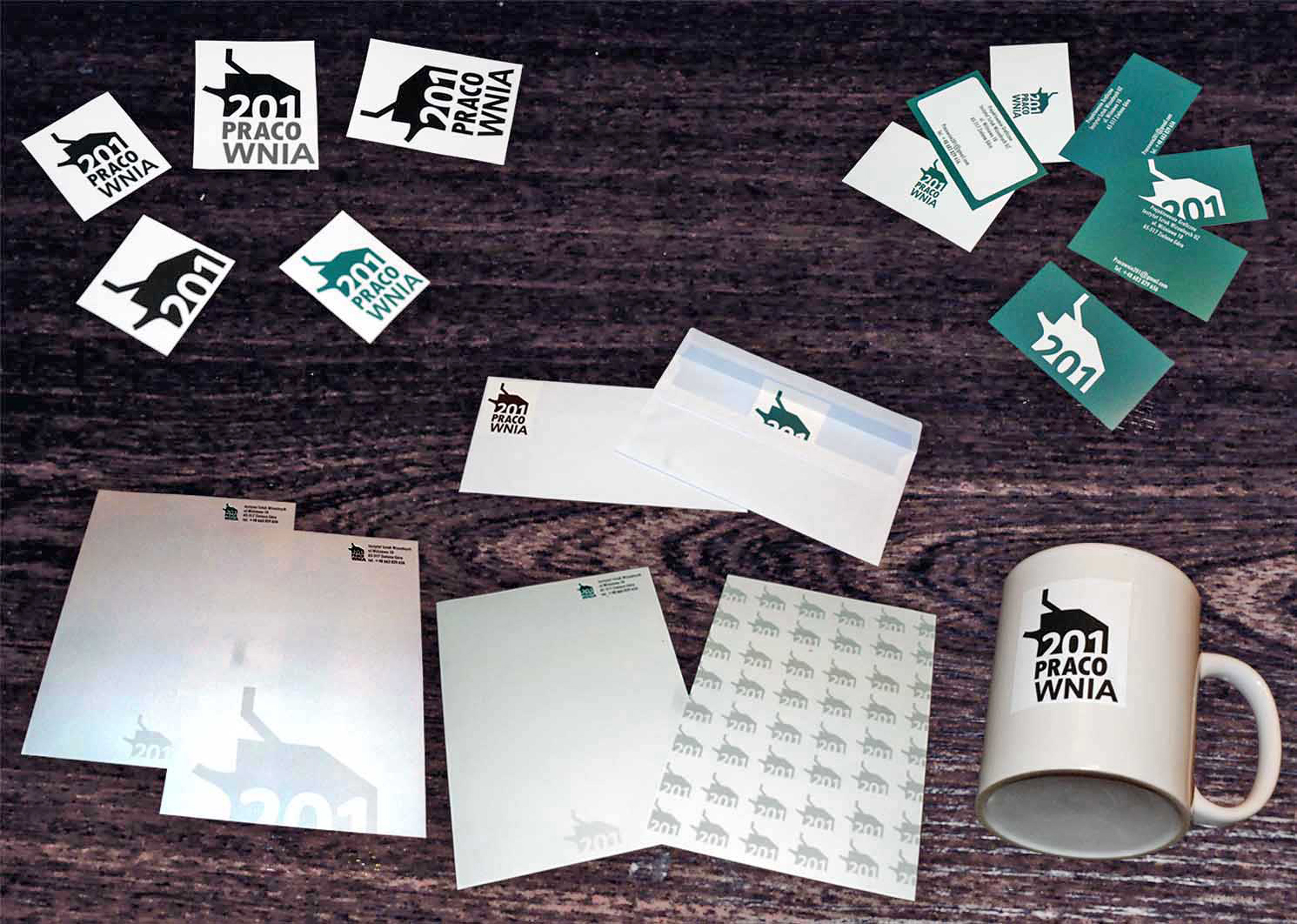 Violetta Skarba Projekt identyfikacja wizualizacja