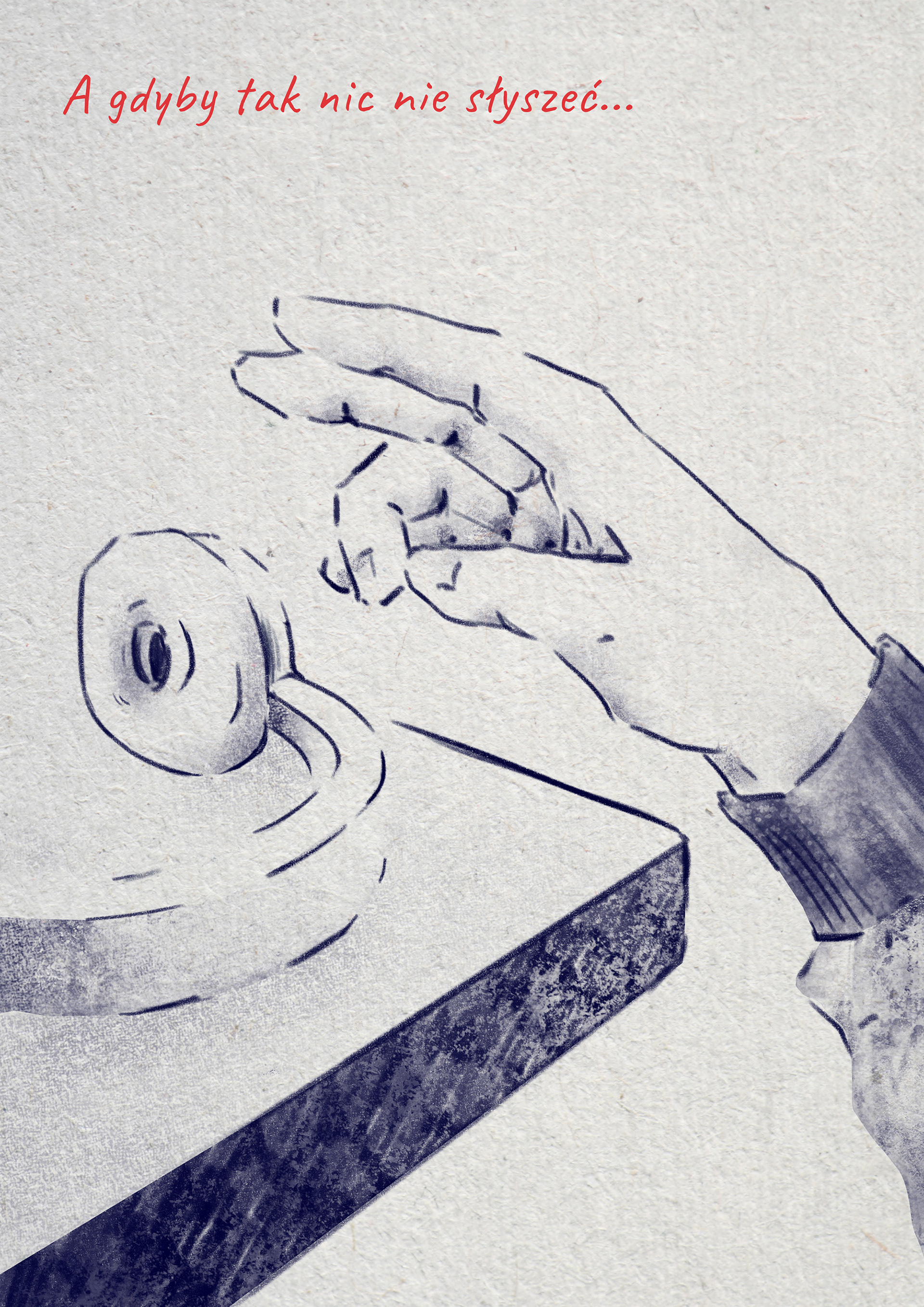 Oliwia Przybysz, II r. Grafika, zin Kakofonia