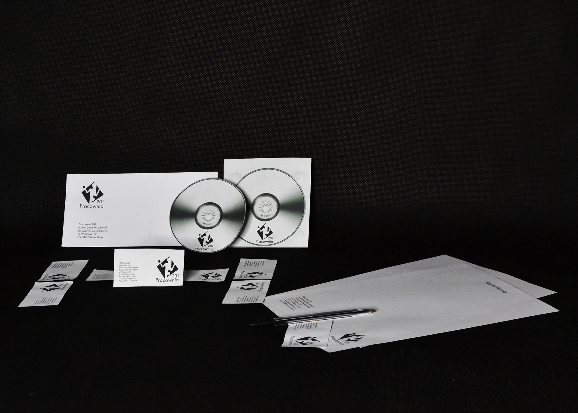 Marlena Baranik Projekt identyfikacji wizualizacja