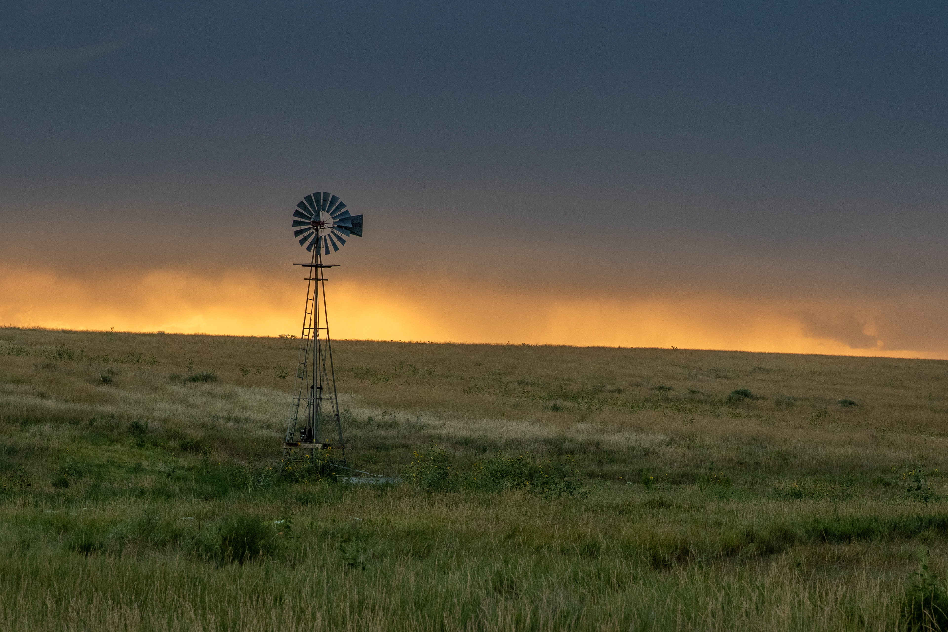 Logan County KS Sunset