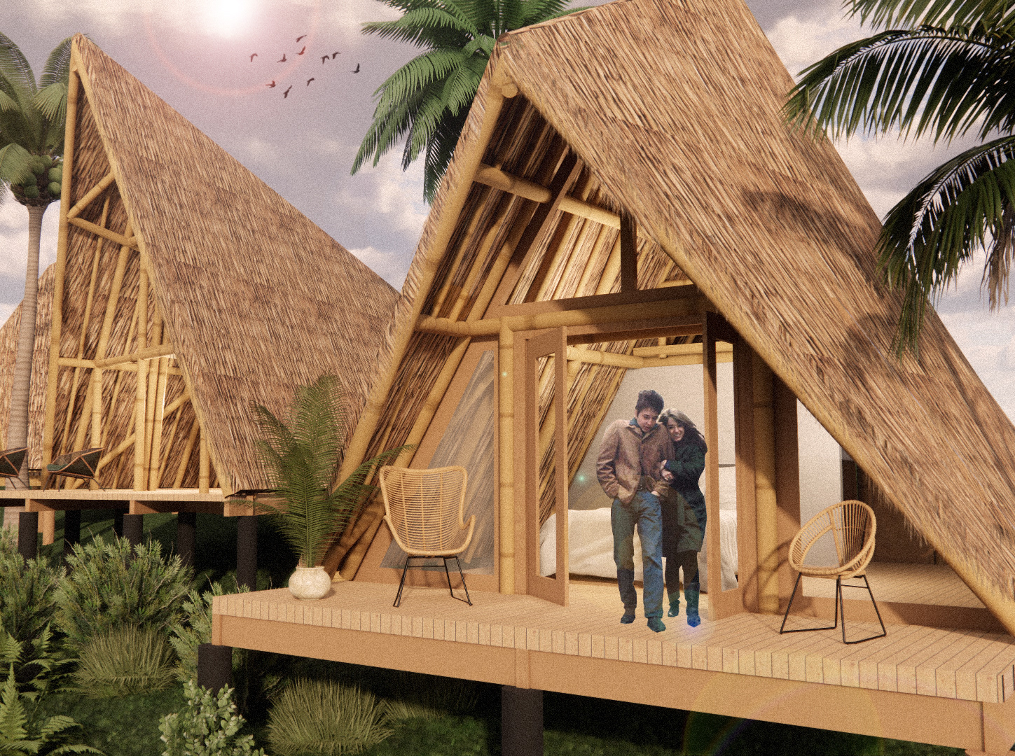 Cabana de Bambu
