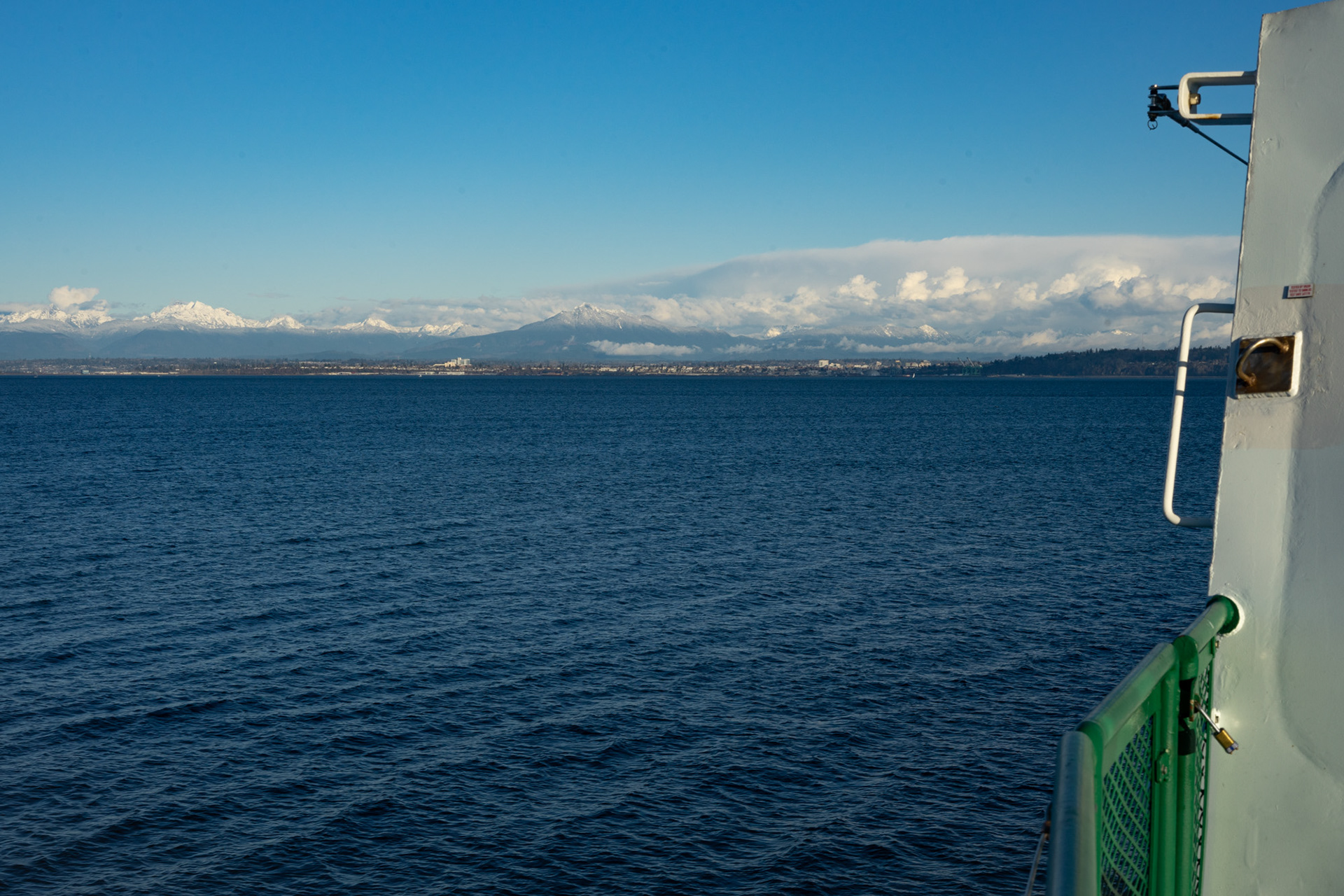 Mukilteo Ferry, January 2023