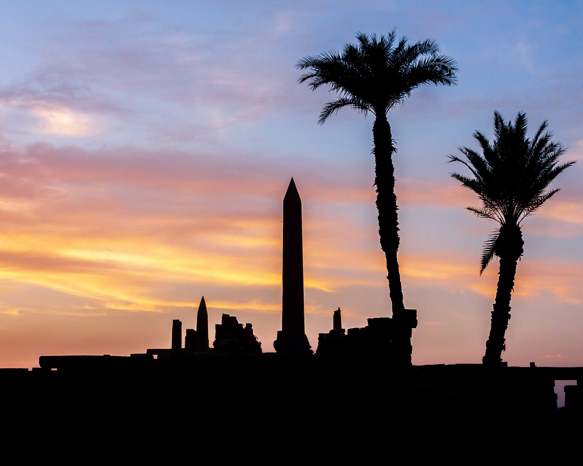 Luxor Sunset