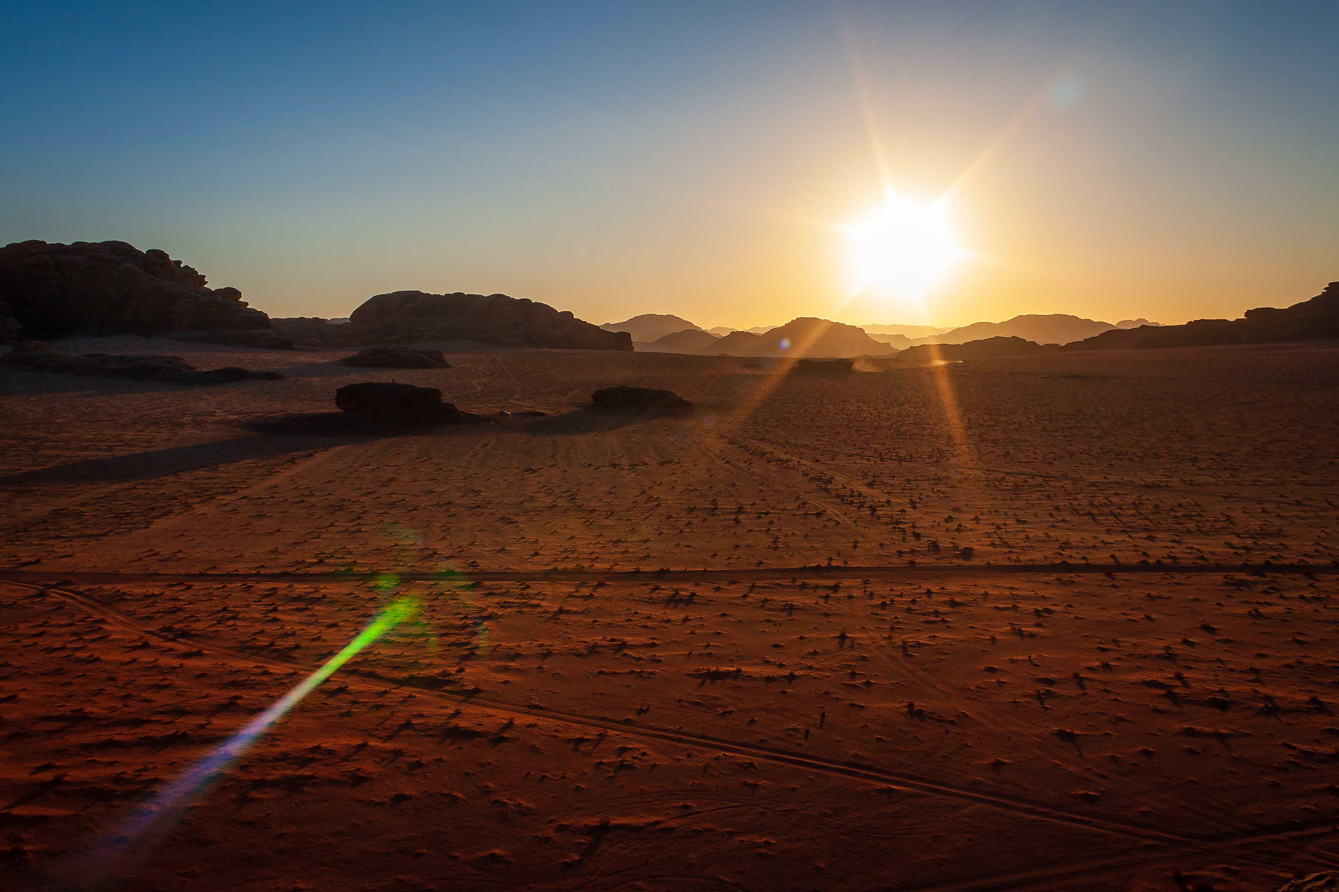 Sunset - Wadi Rum