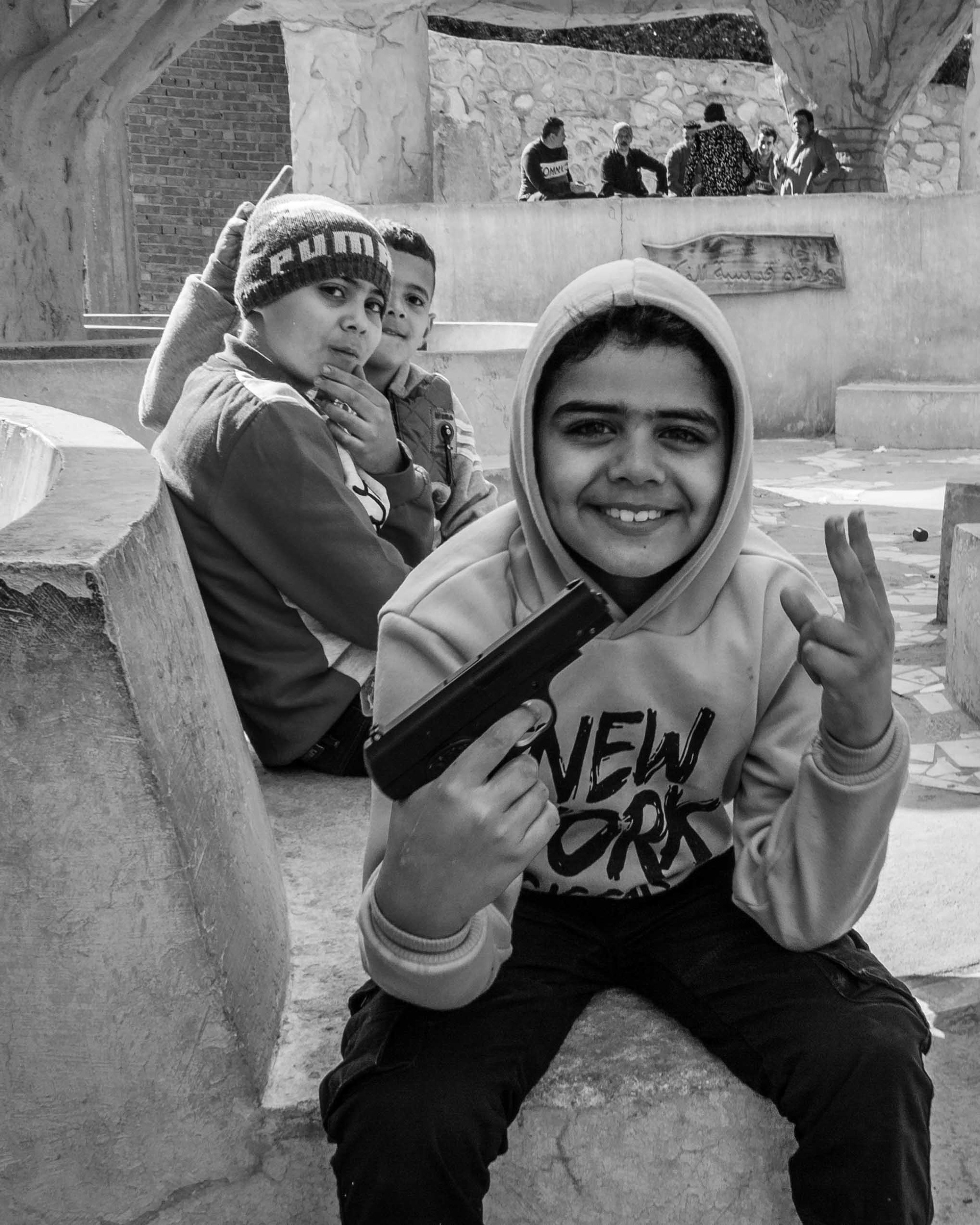 Kid With Gun (toy) - Cairo