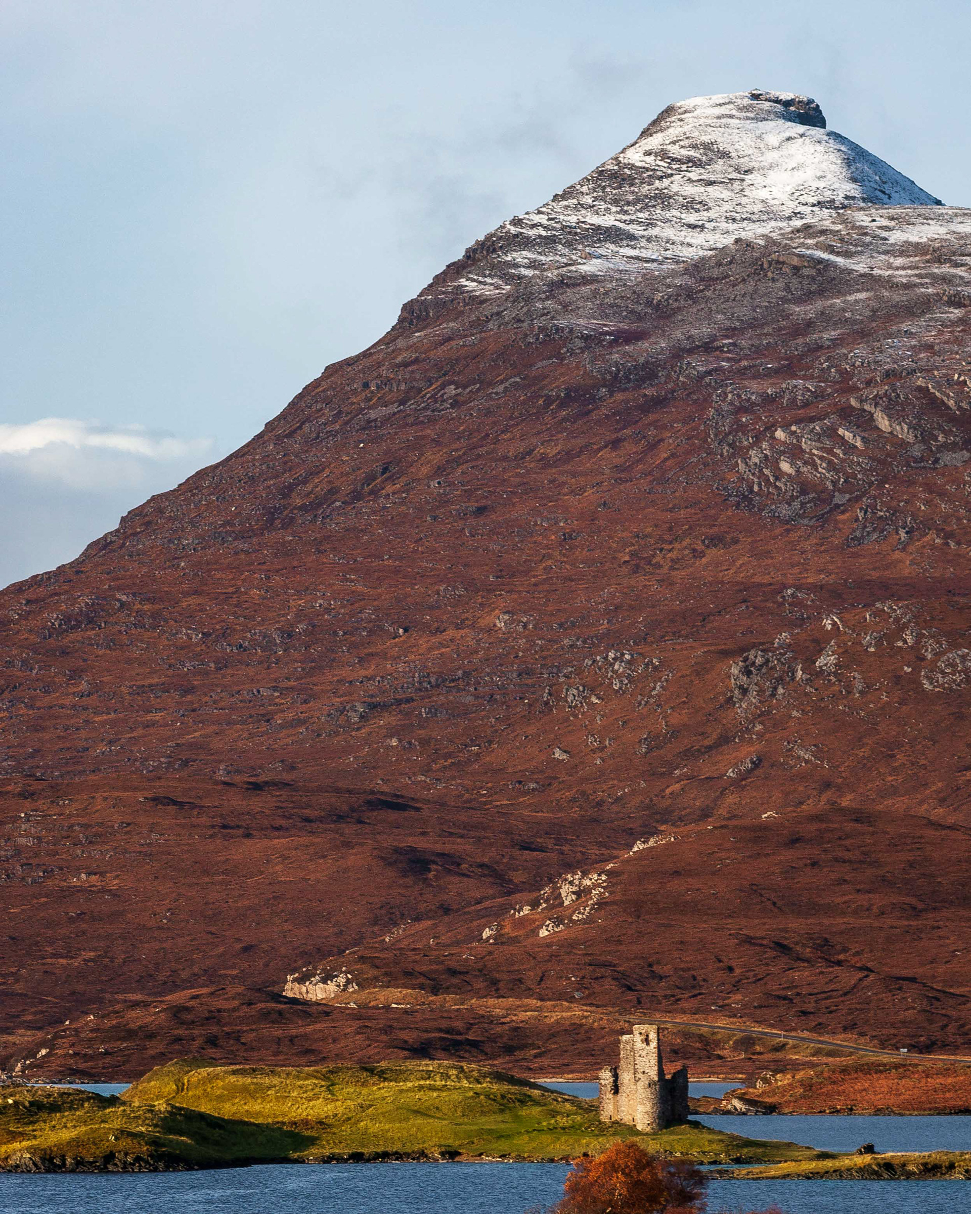 Quinag over Ardvreck