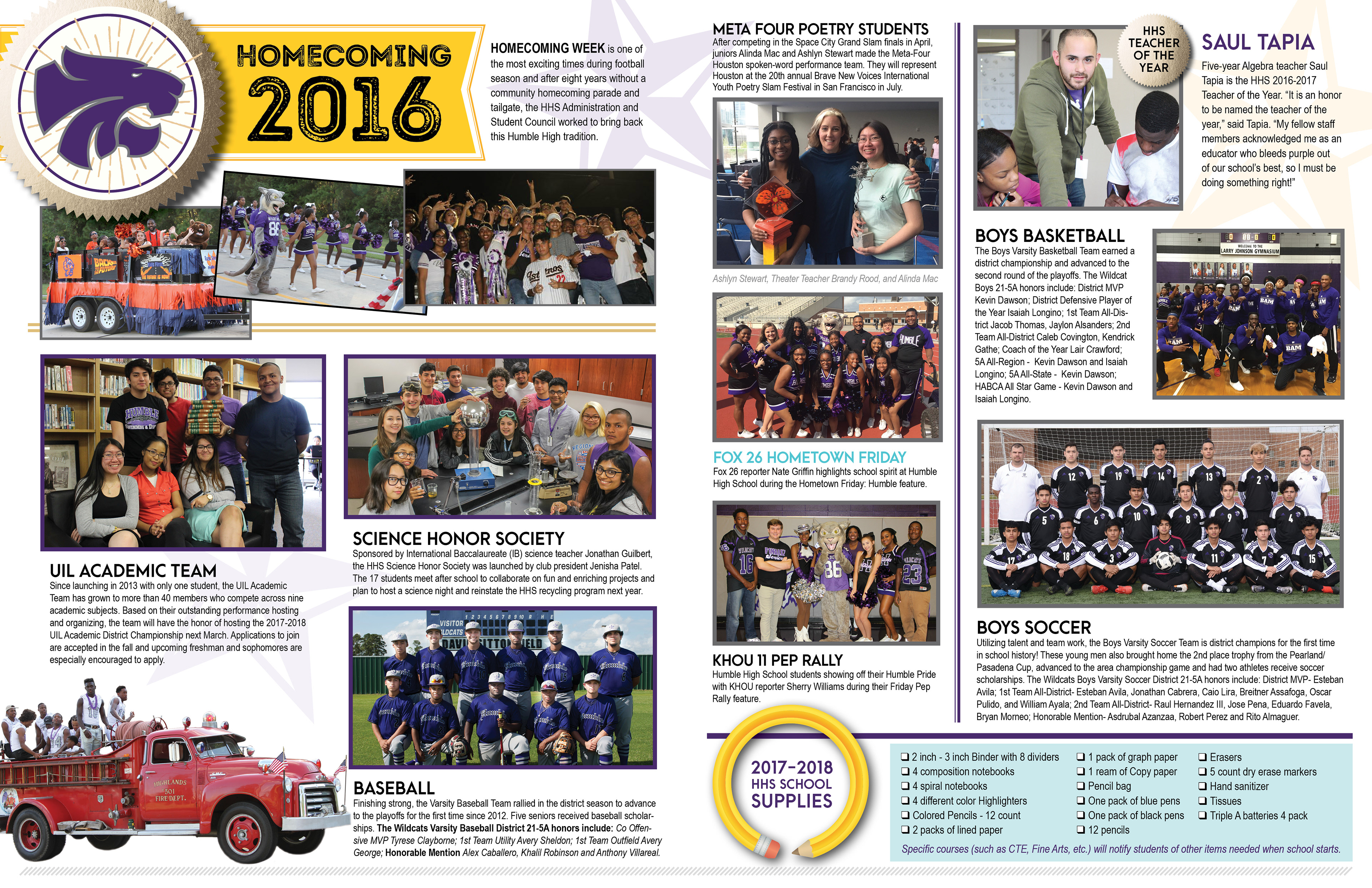 Humble ISD Quarterly Newsletter