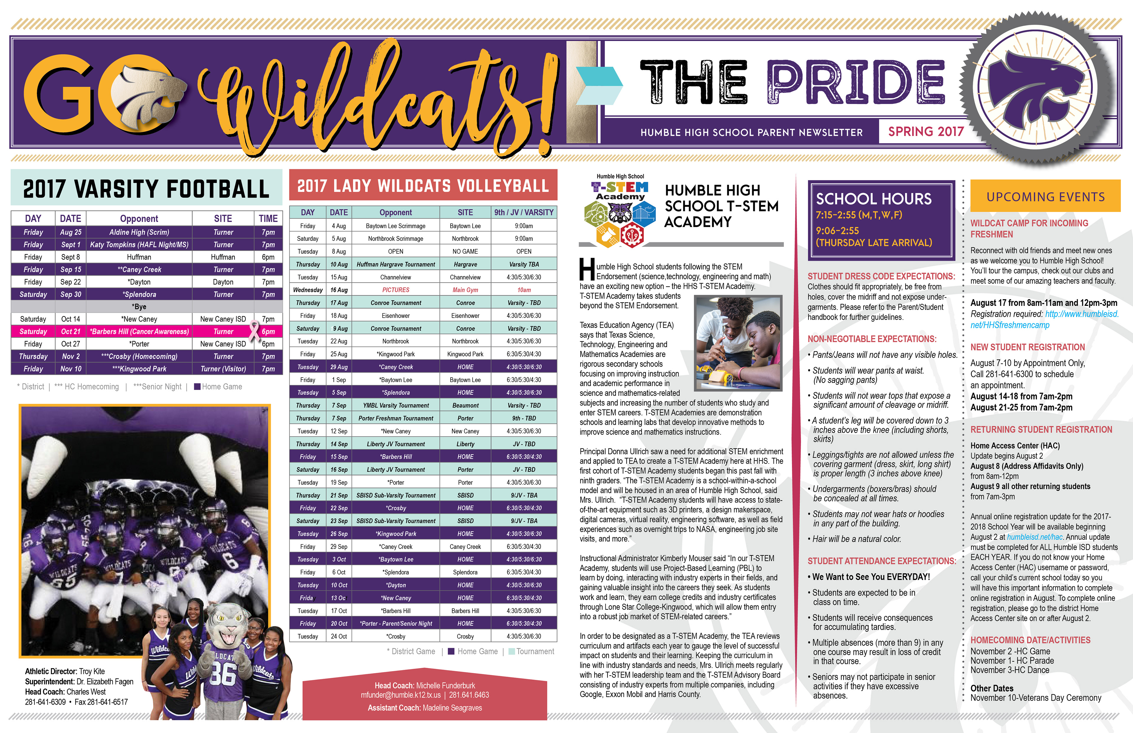 Humble ISD Quarterly Newsletter