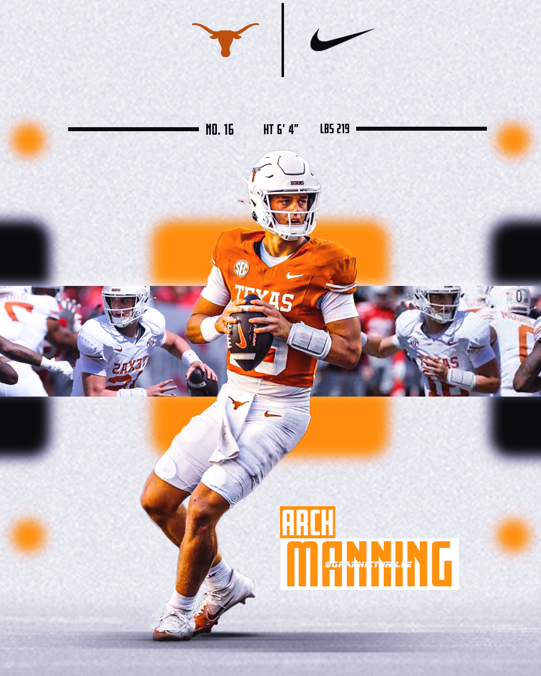 NFL Player Recognition Graphic 