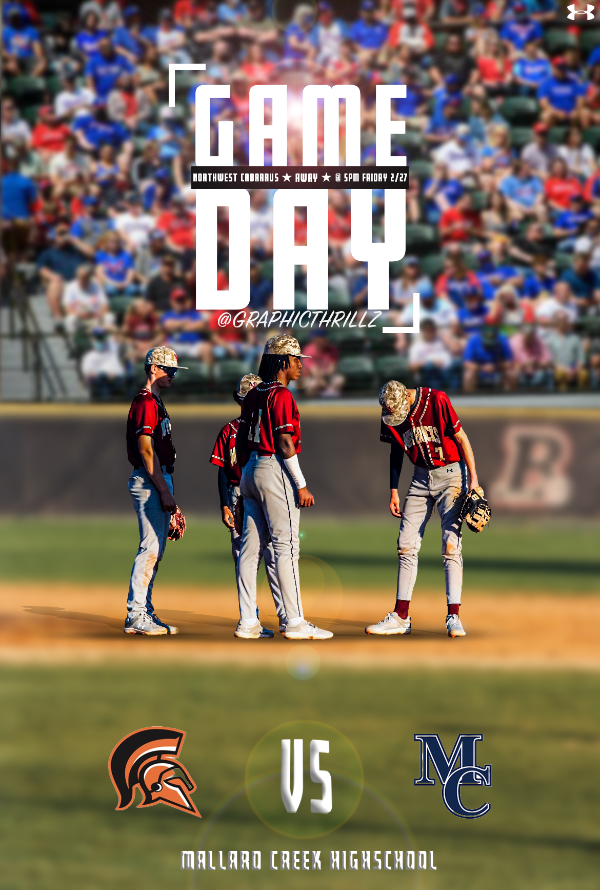 High School Game Day Graphic