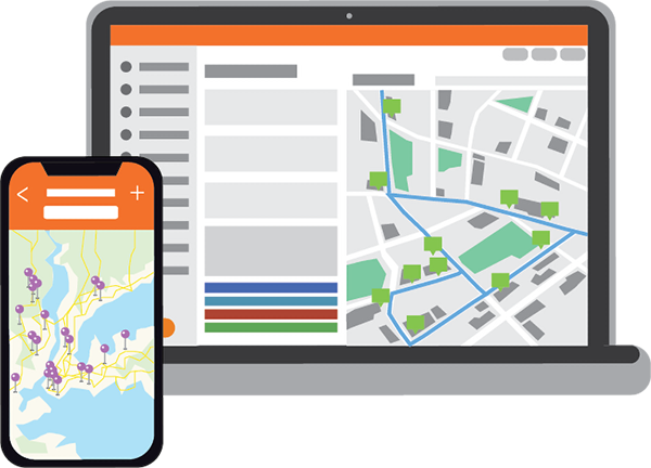 Field Sales App Illustration