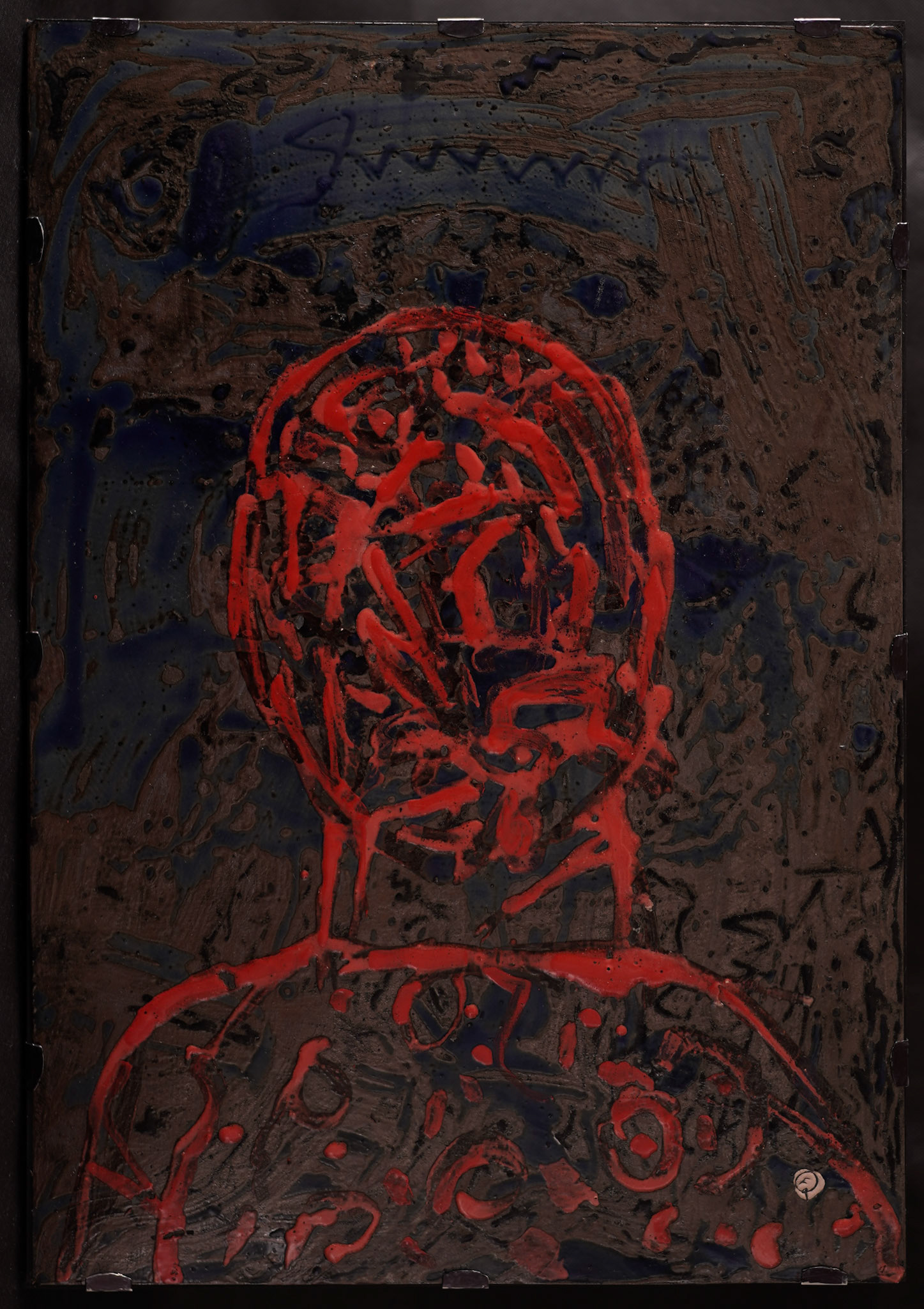 C006 (58 x 40 cm) Esmalte sobre metal
