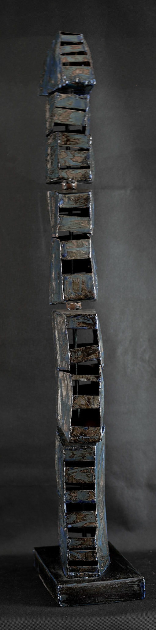 C041 (91 x 23.8 x 14 cm) Esmalte sobre metal.