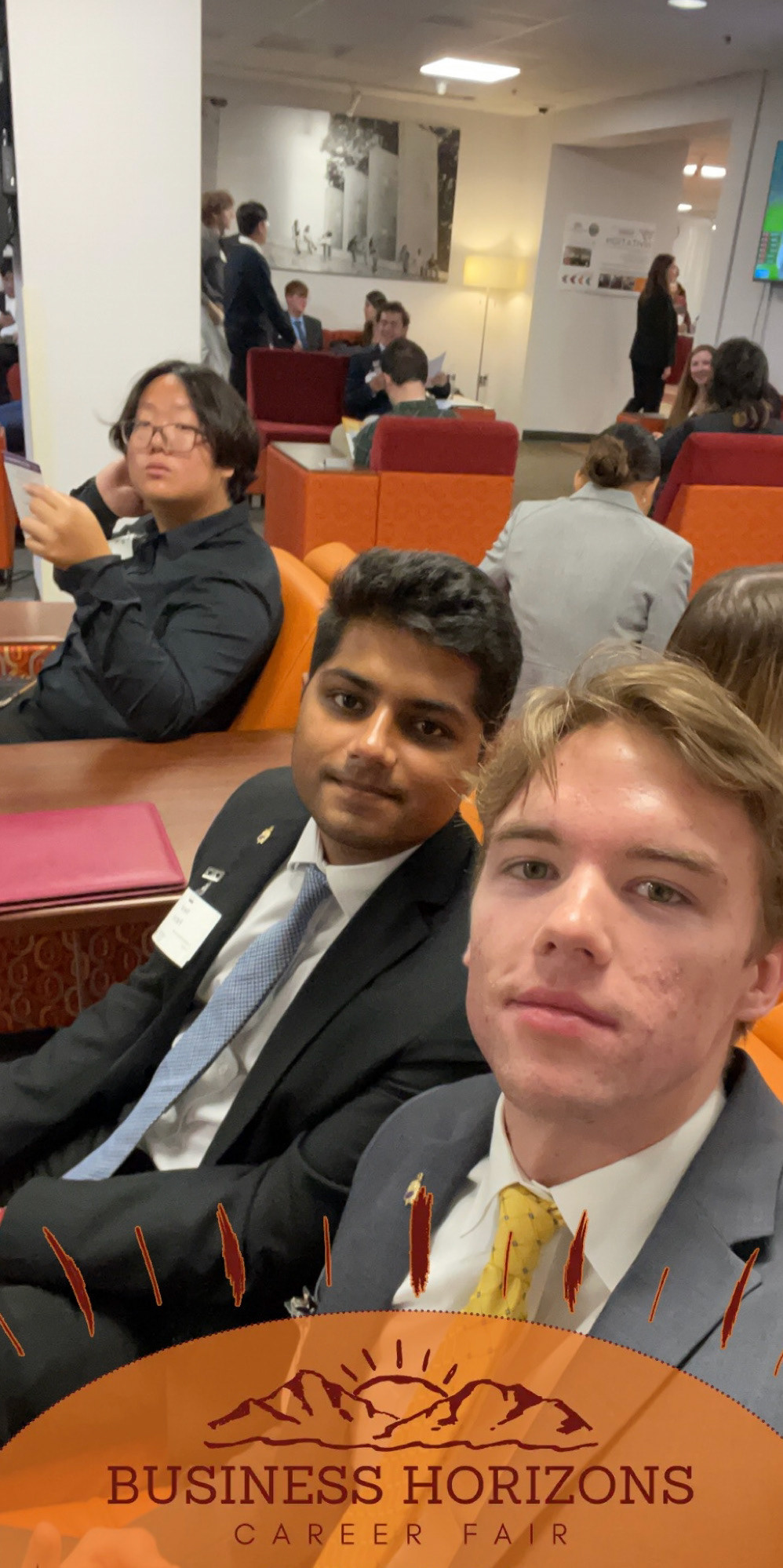 Snapchat Geofilter I designed for the Virginia Tech College of Business Career Fair