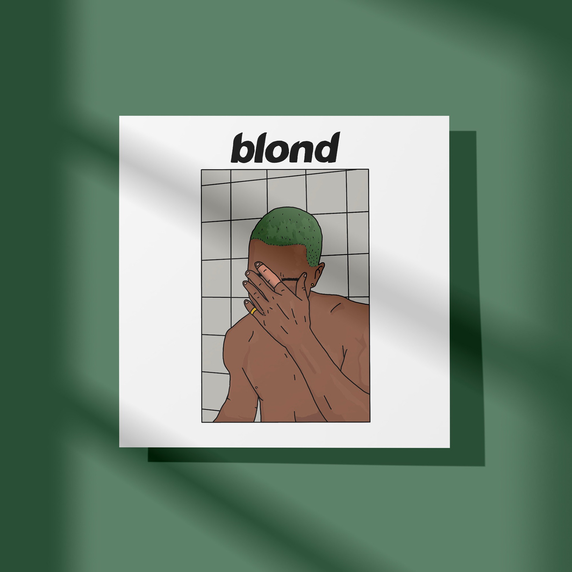 Frank Ocean - Blond / Album Poster Illustration
