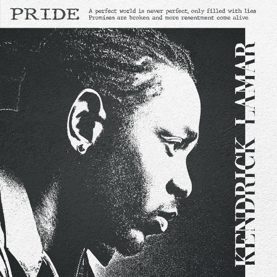 Kendrick Lamar PRIDE / Poster Design