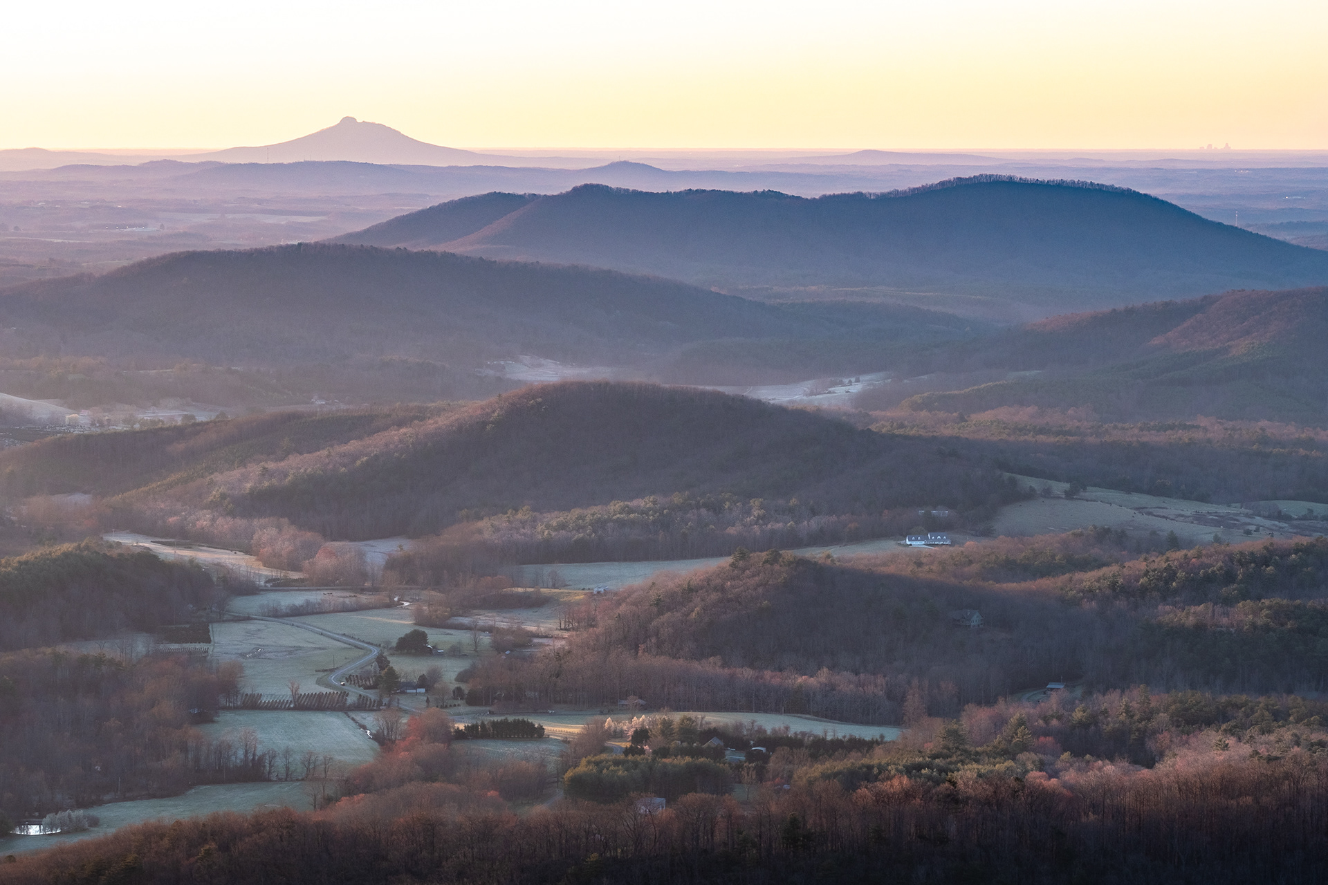 Pilot Mountain Soft Light