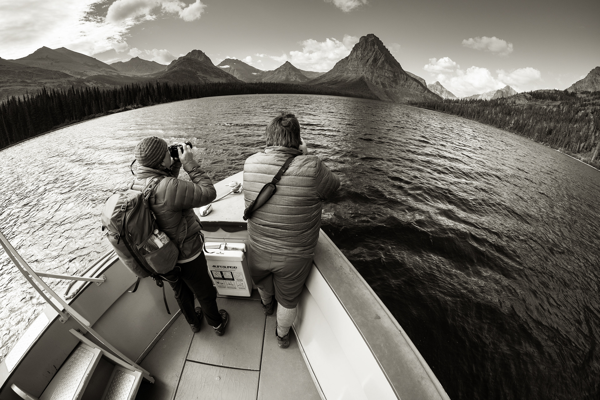 Photographers, Two Medicine Lake