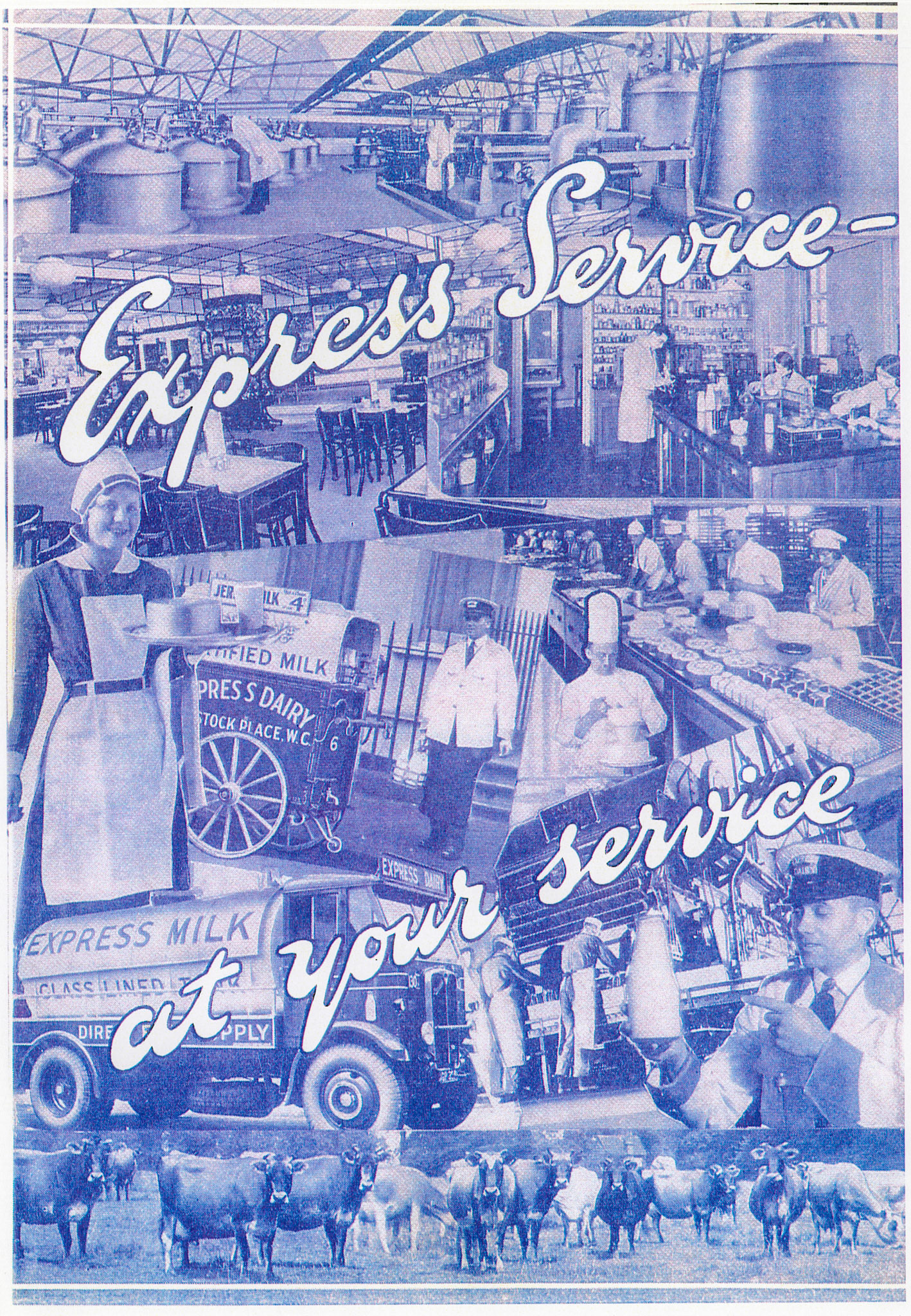 1930s 'Express at your service' brochure. (Courtesy Paul Luke)
