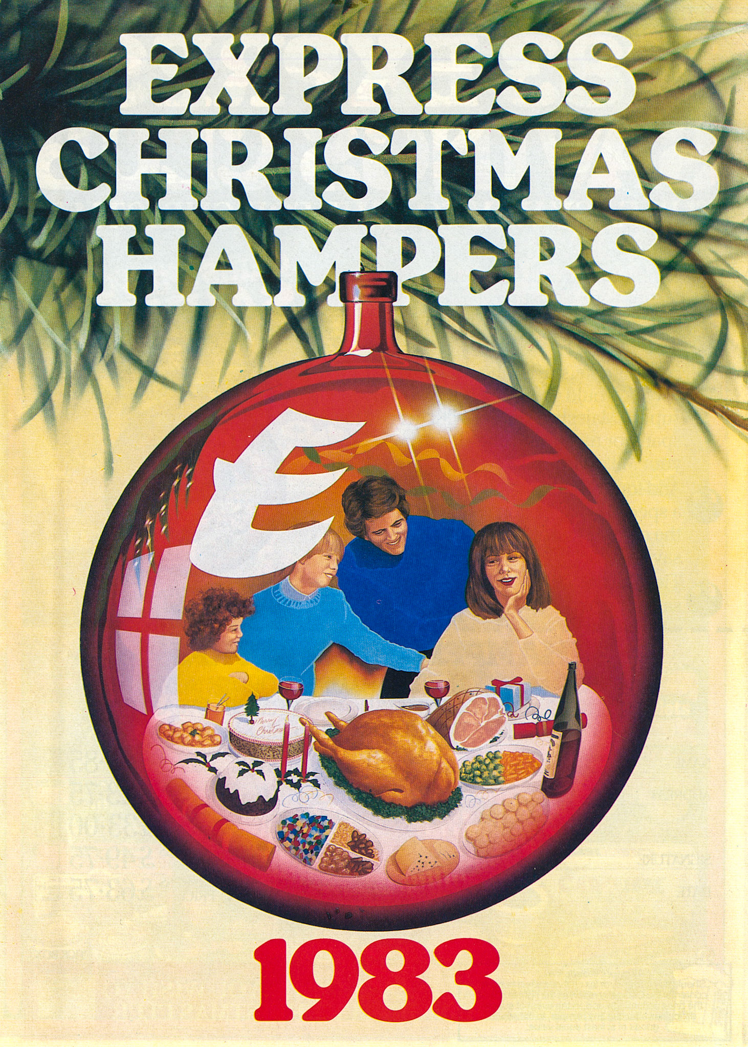 1983 Christmas Hampers leaflet (Courtesy Paul Luke)